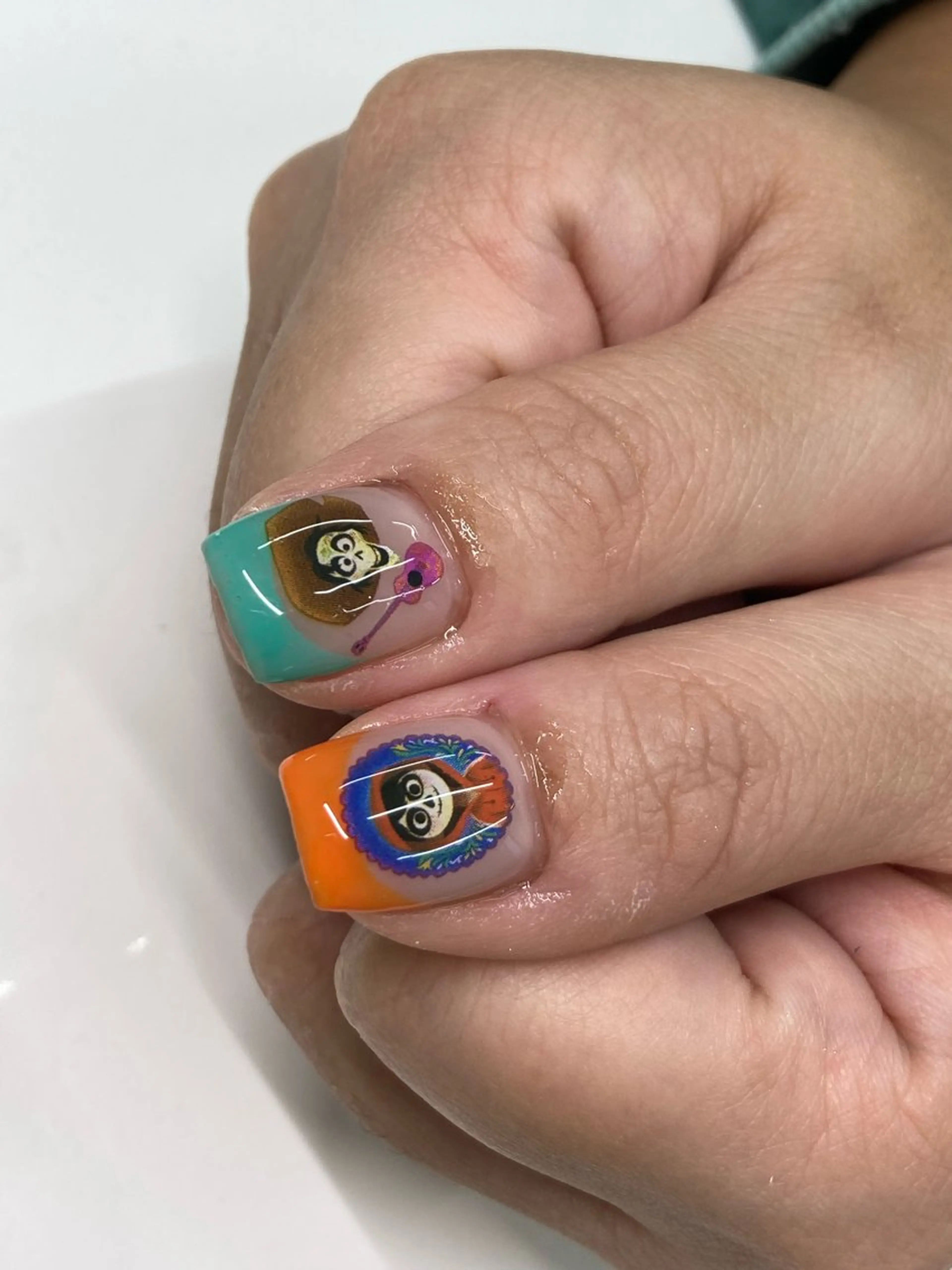 ネイル 持ち込み 佐々木 優花のネイルデザイン