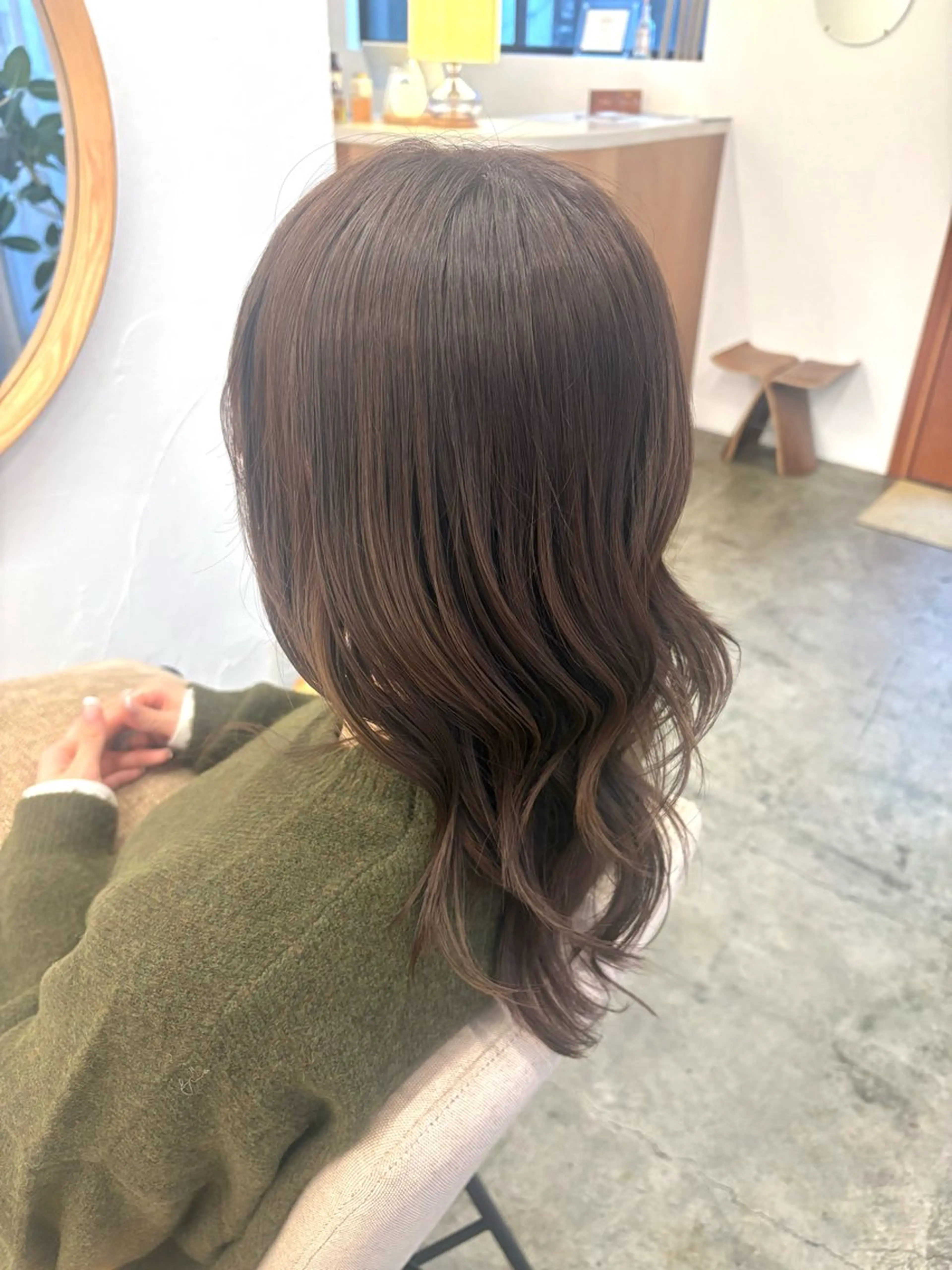 セミロング カラー カット ヘアカラー トリートメント 🫧 ROVER mizuki 🫧のヘアスタイル