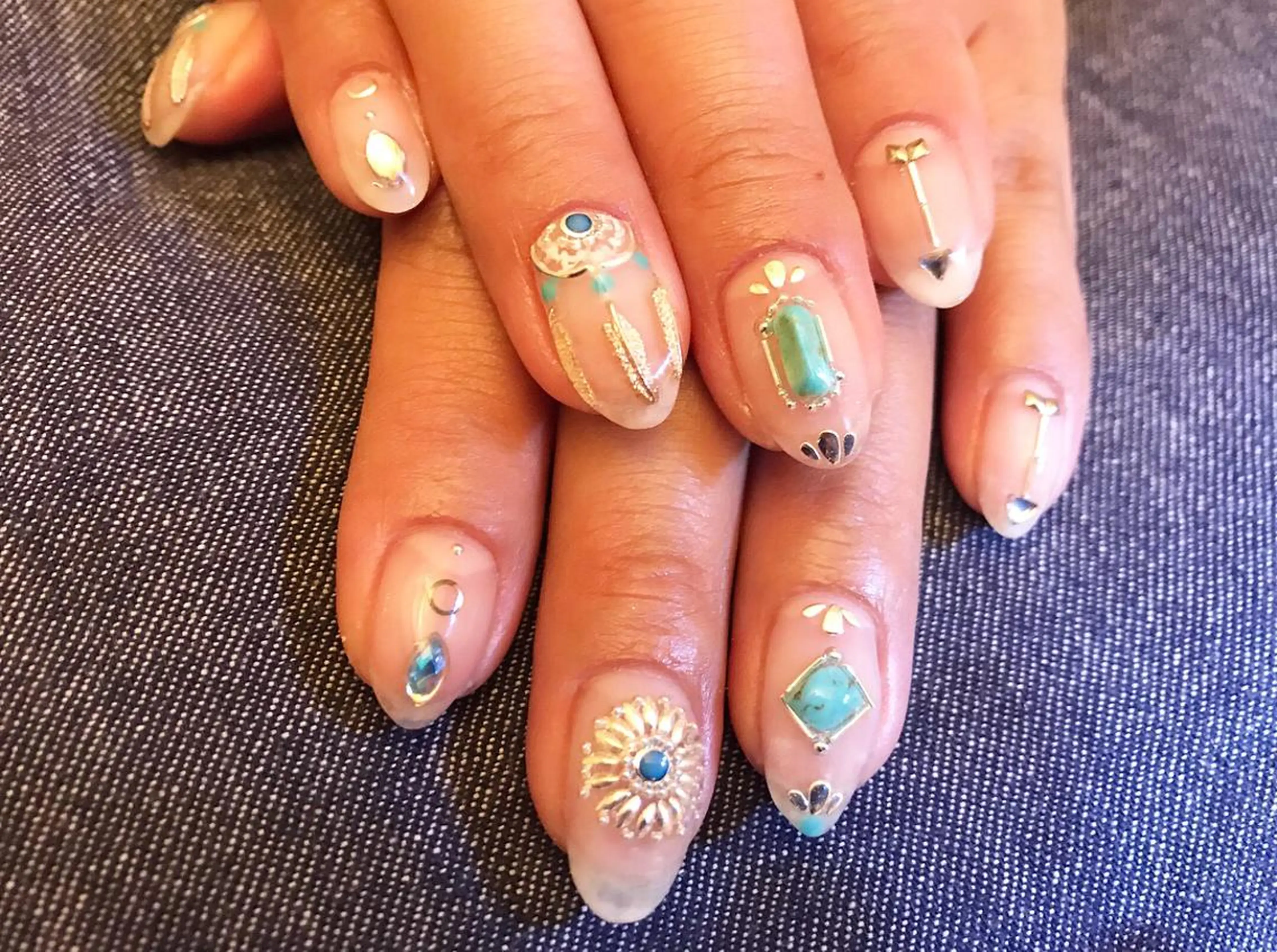 ネイル アートネイル ジェルネイル 髙城 亜紀のネイルデザイン