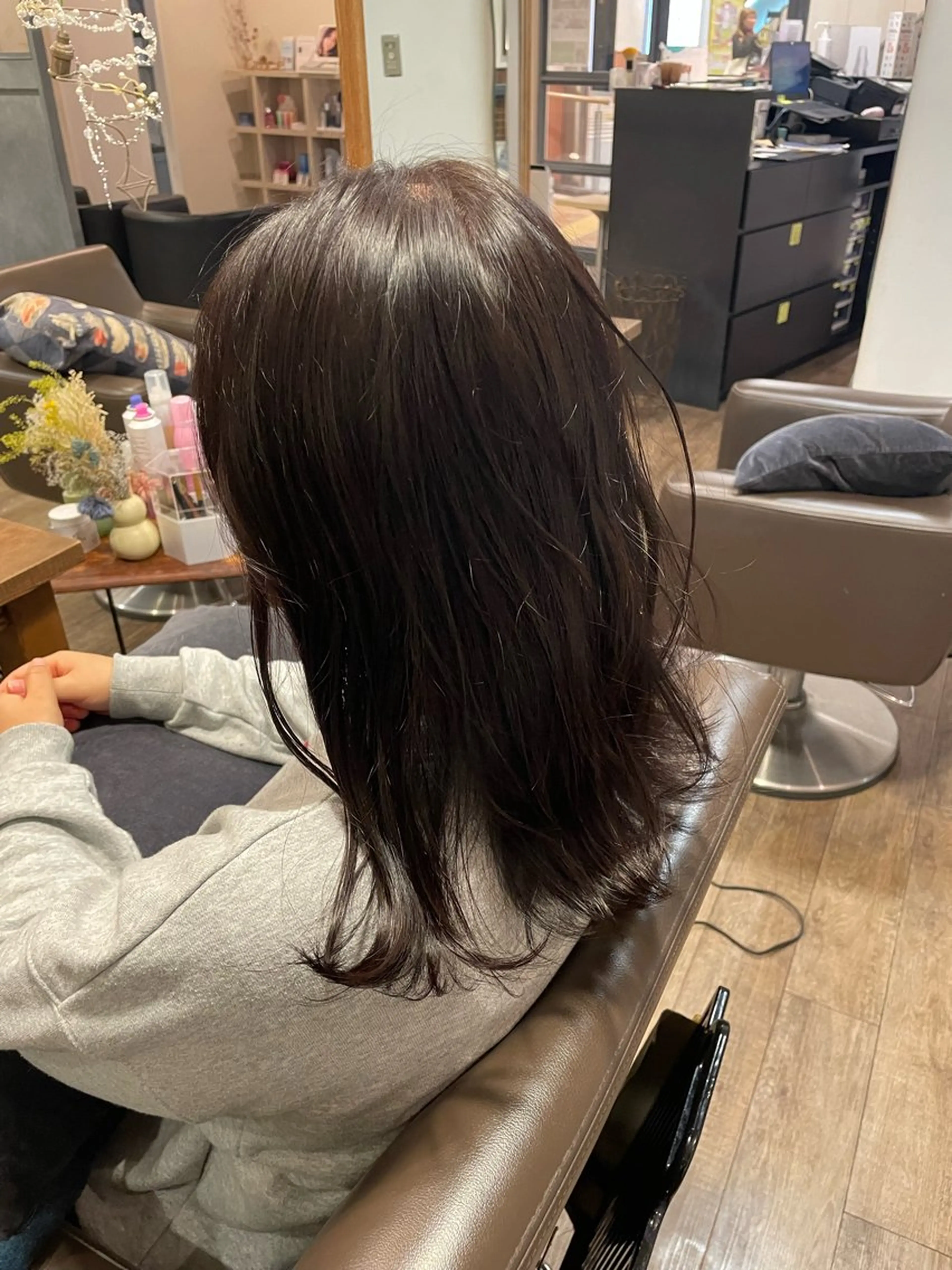 ミディアム カラー bifinoLuce / 松村琉希のヘアスタイル