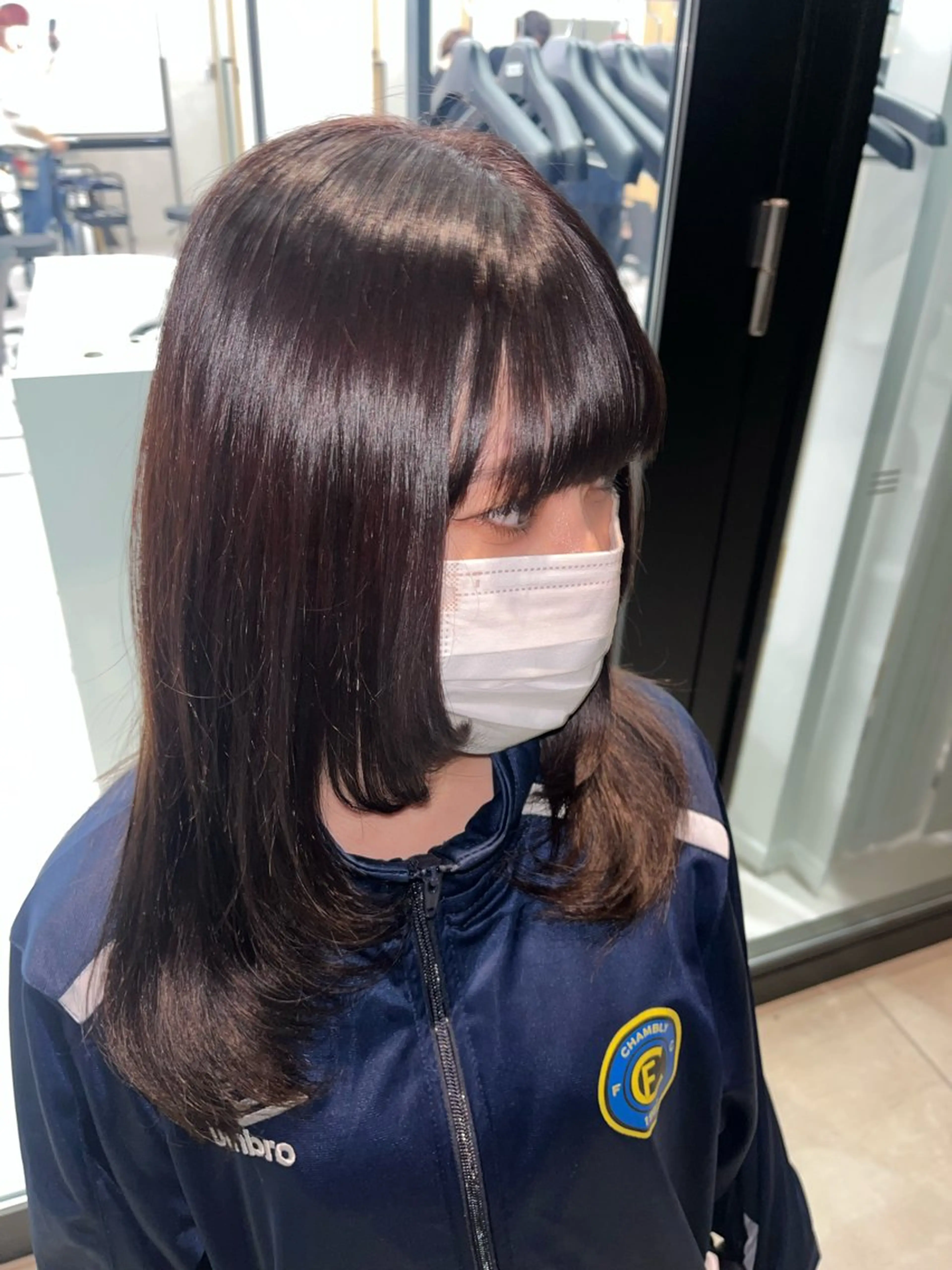 セミロング ユイ☆ハイトーン ☆ブリーチデザインのヘアスタイル