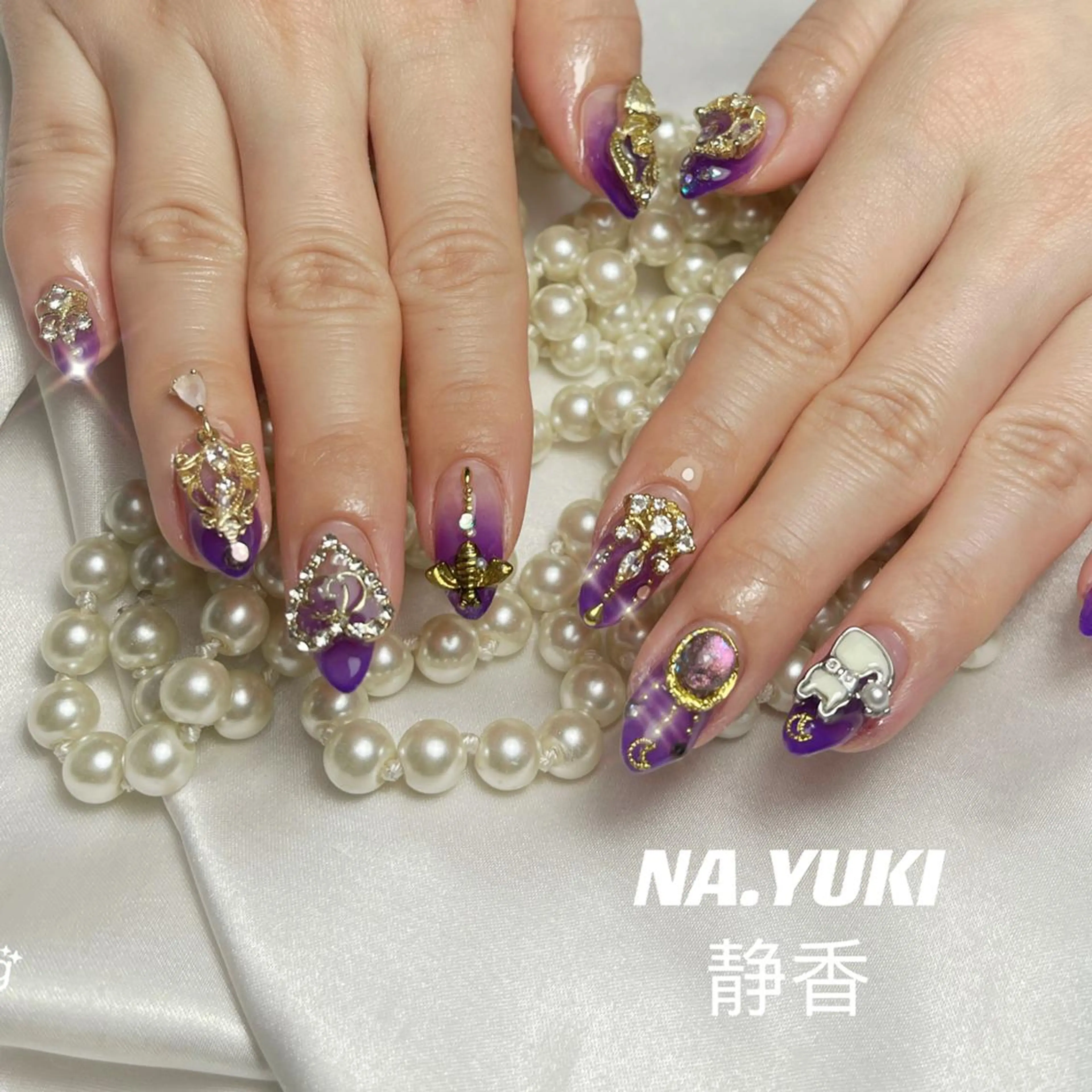 ネイル ハンドネイル ハンドケア 🎀 moo~ 🎀のネイルデザイン