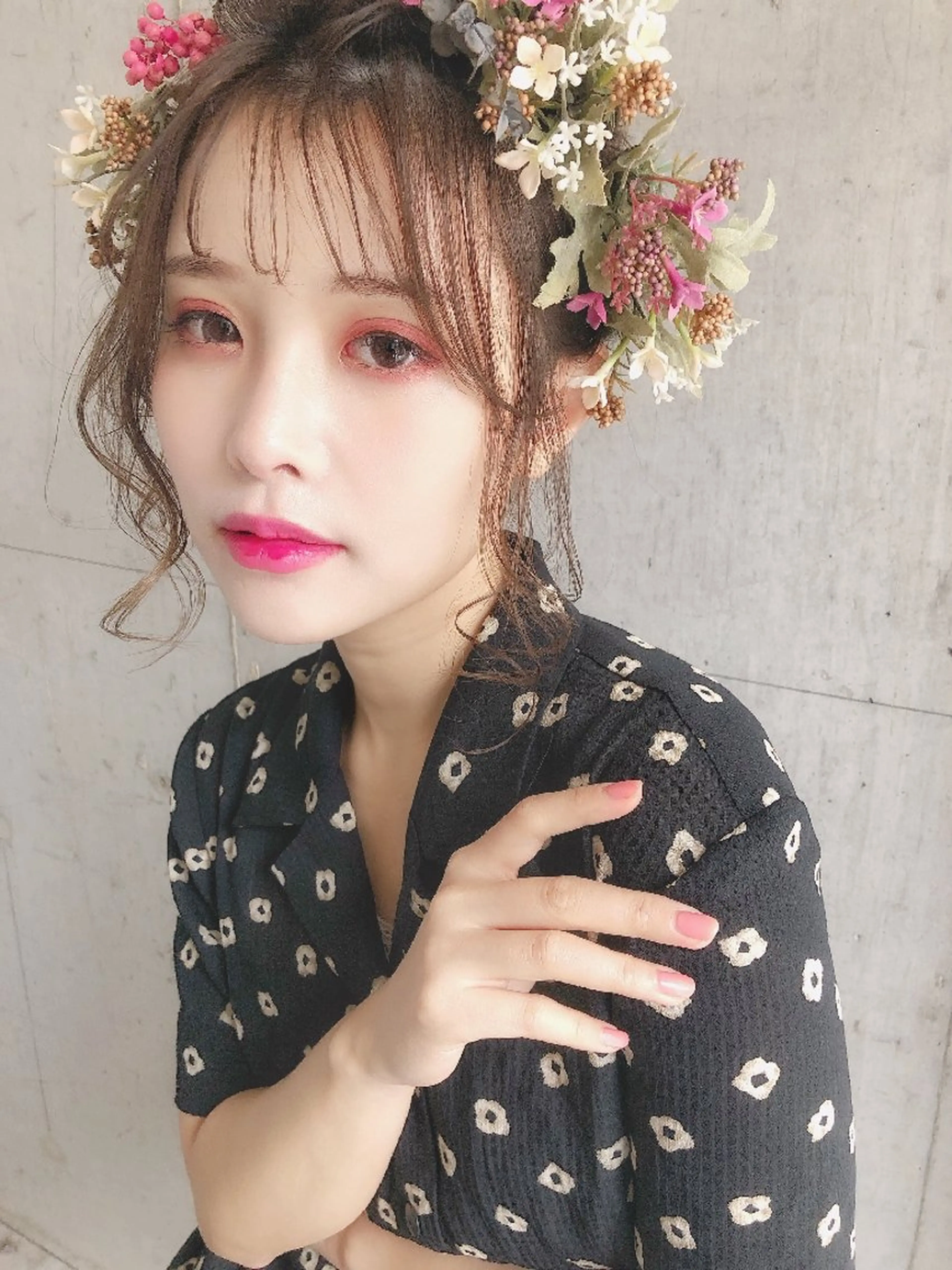 ヘアアレンジ Hair make genie所属・シノヅカ ケンゾーのヘアスタイル