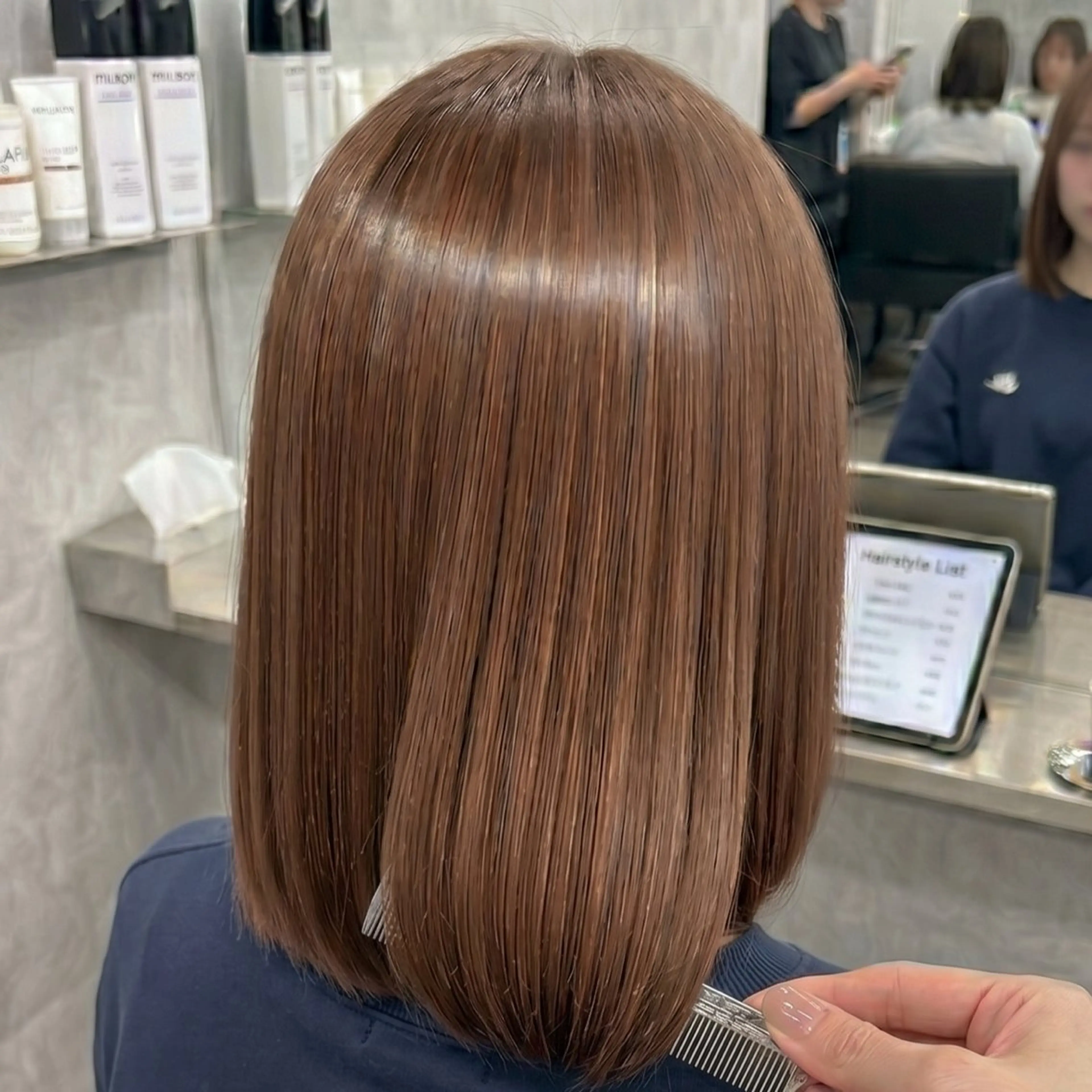 ショート 艶髪縮毛矯正/ レイヤー❣️mamiのヘアスタイル