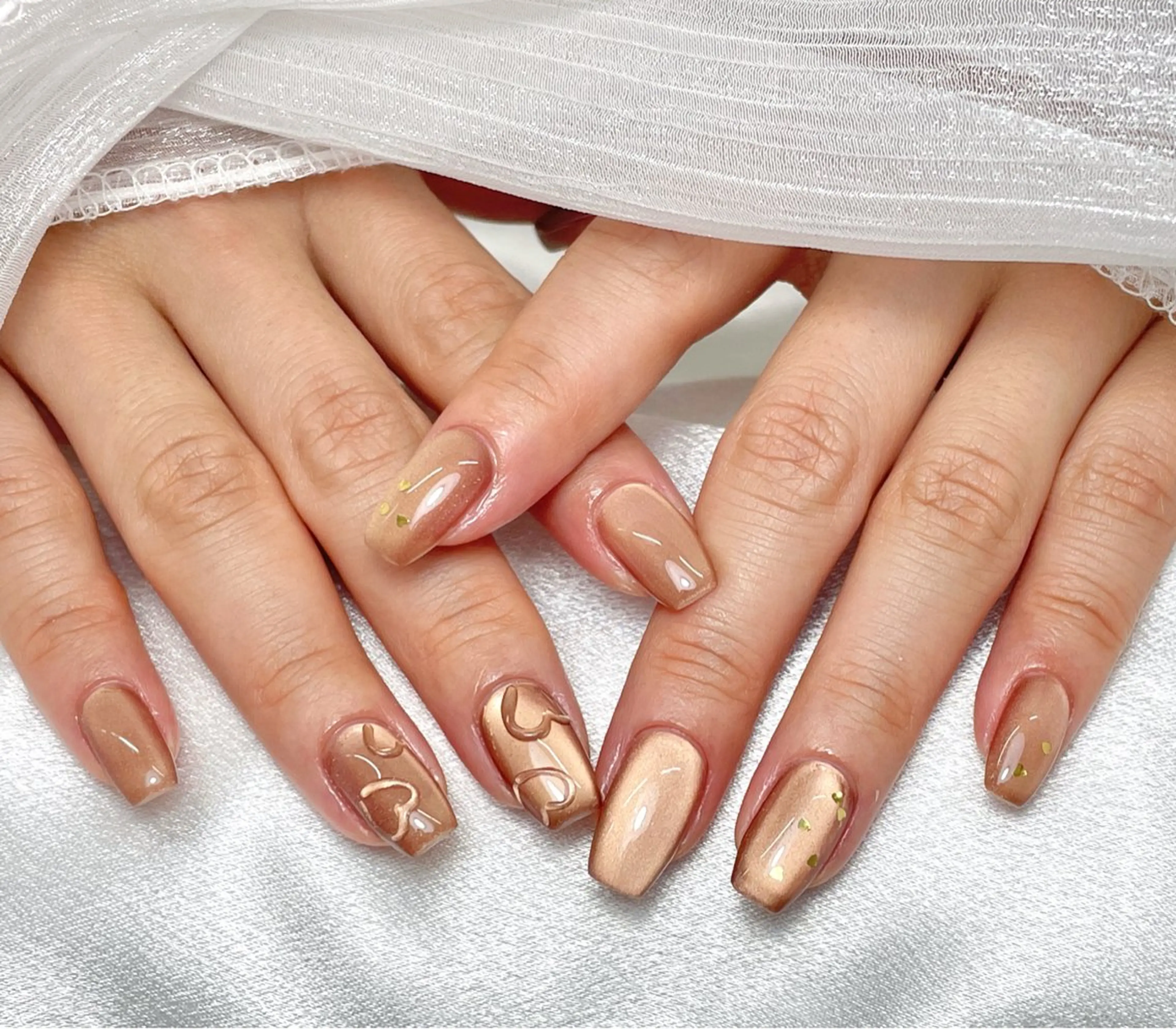 ネイル 持ち込み 夏 目のネイルデザイン