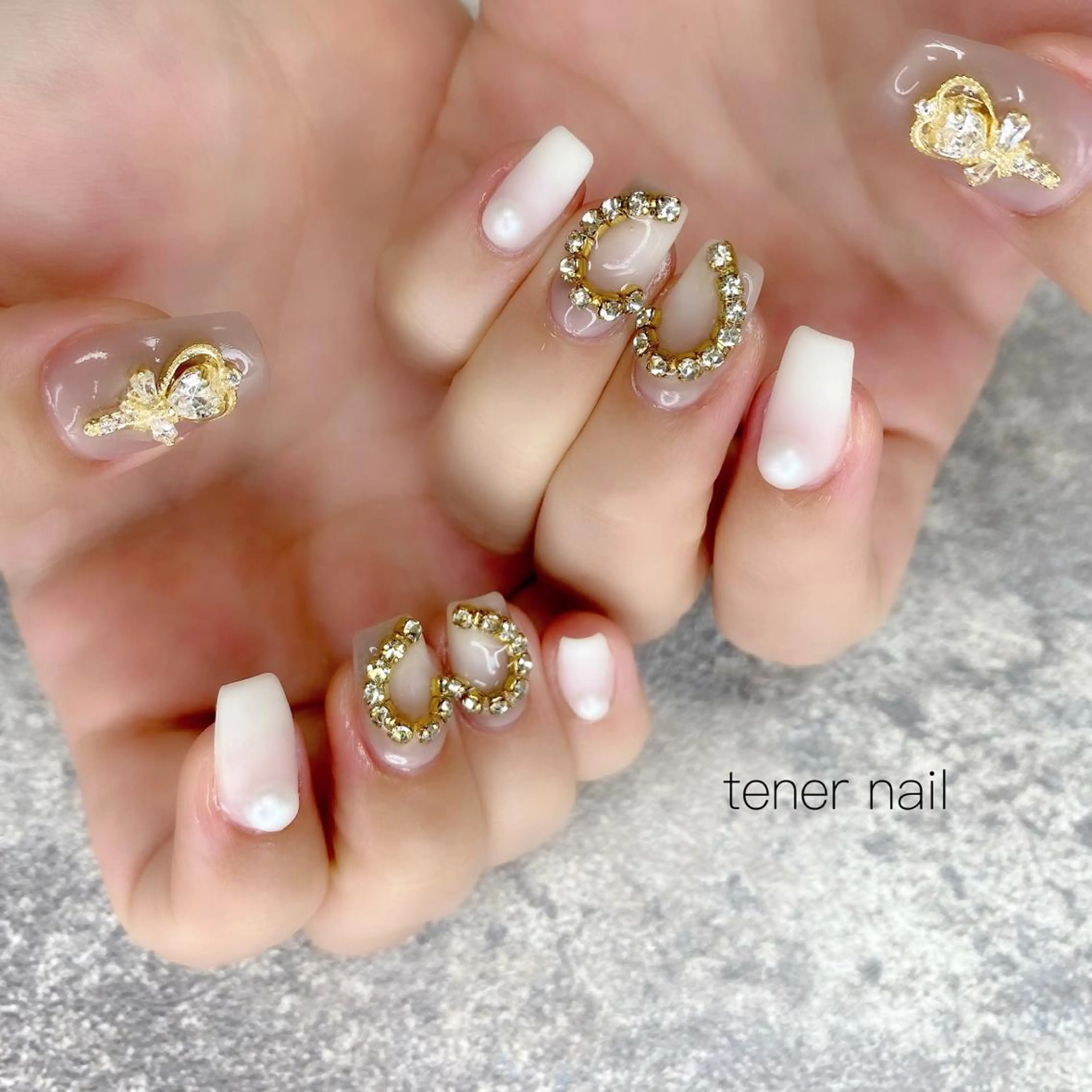 ネイル ハート tener  nail  テネルネイル所属・テネルネイル tener nailのネイルデザイン