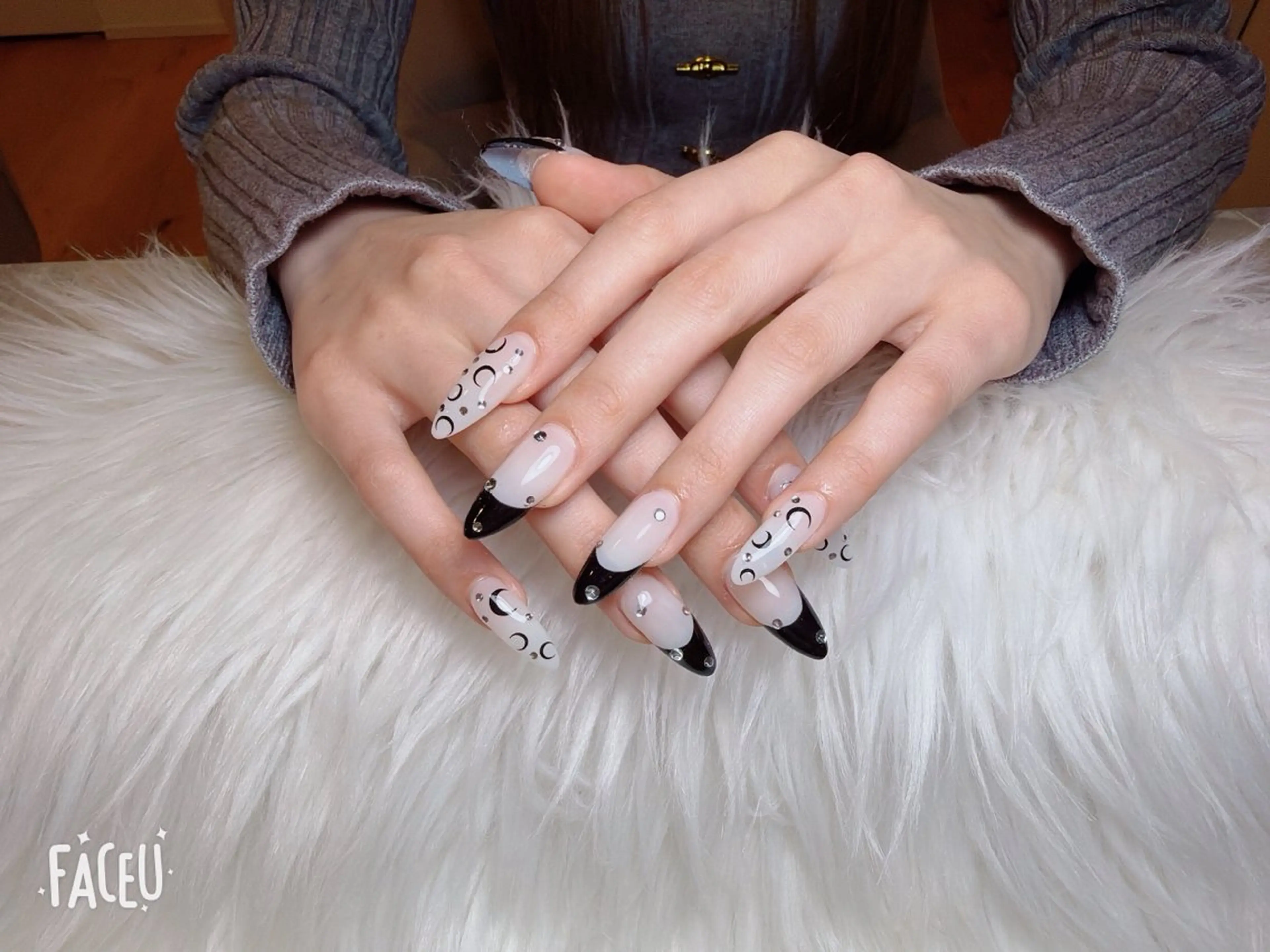 チップ長さだし持ち込みデザイン10本の写真