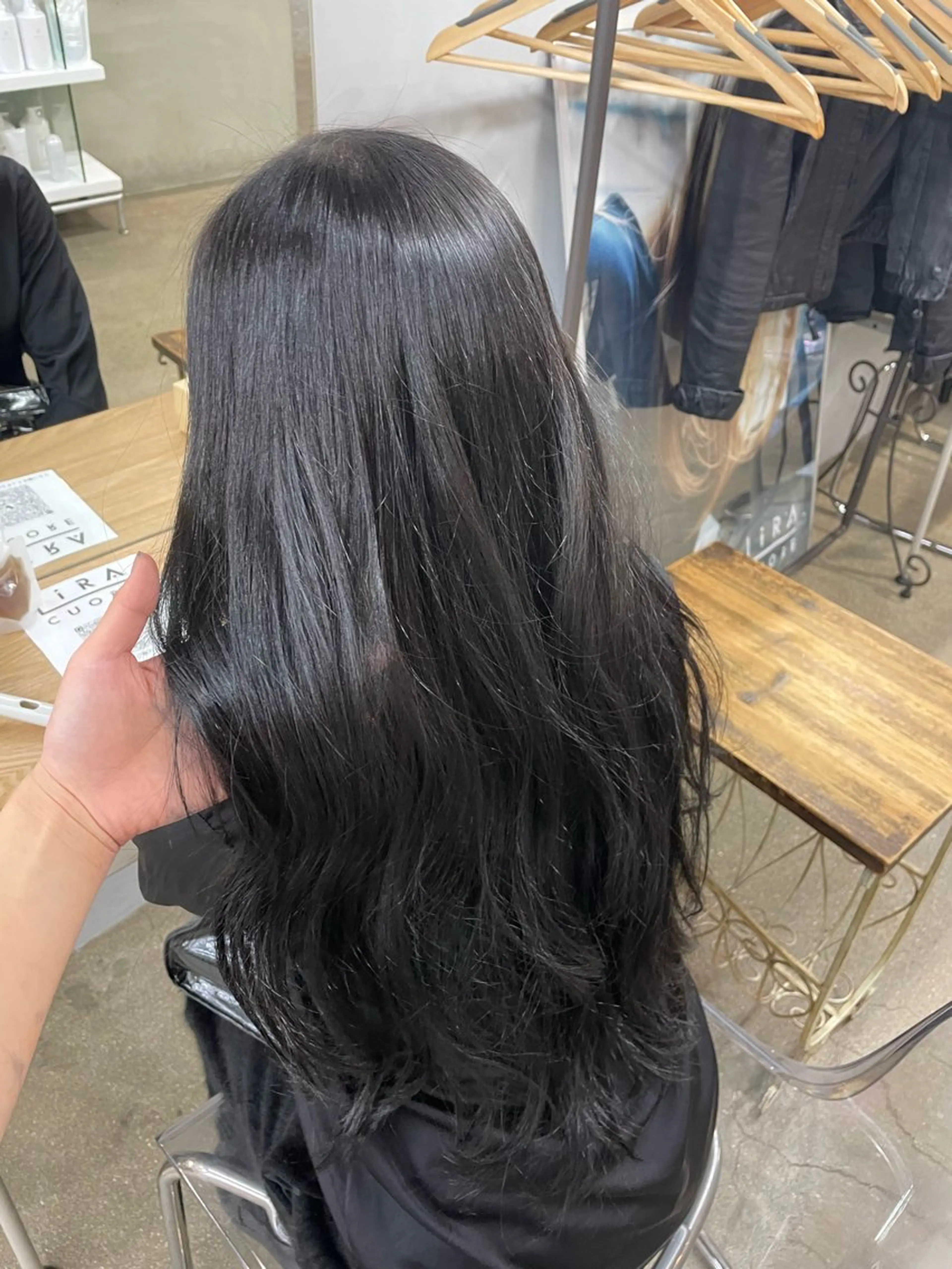 ロング カット ヘアカラー cuore/ みく/艶カラーのヘアスタイル