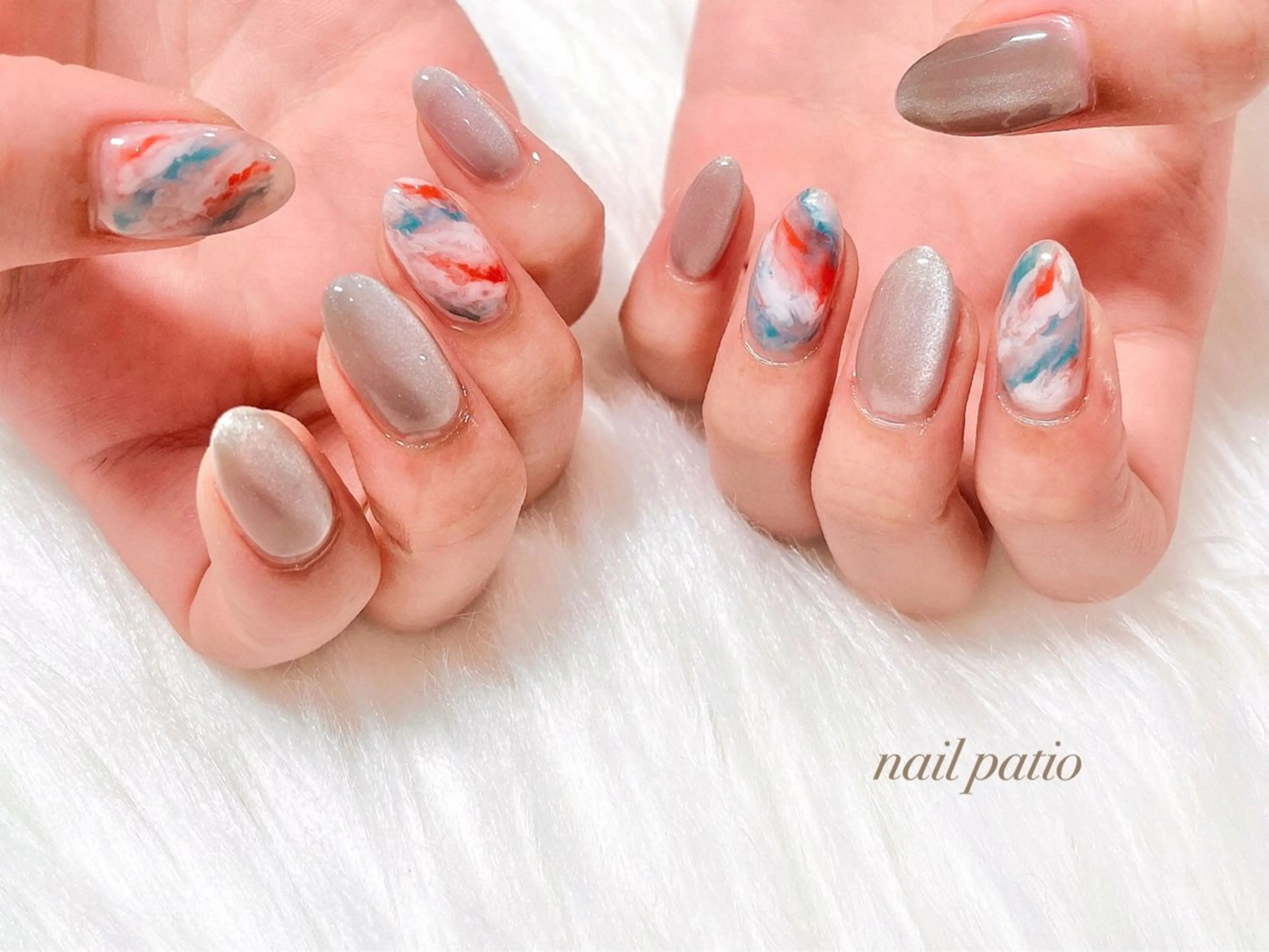 ネイル ハンドネイル nail patio 新越谷 yukiのネイルデザイン