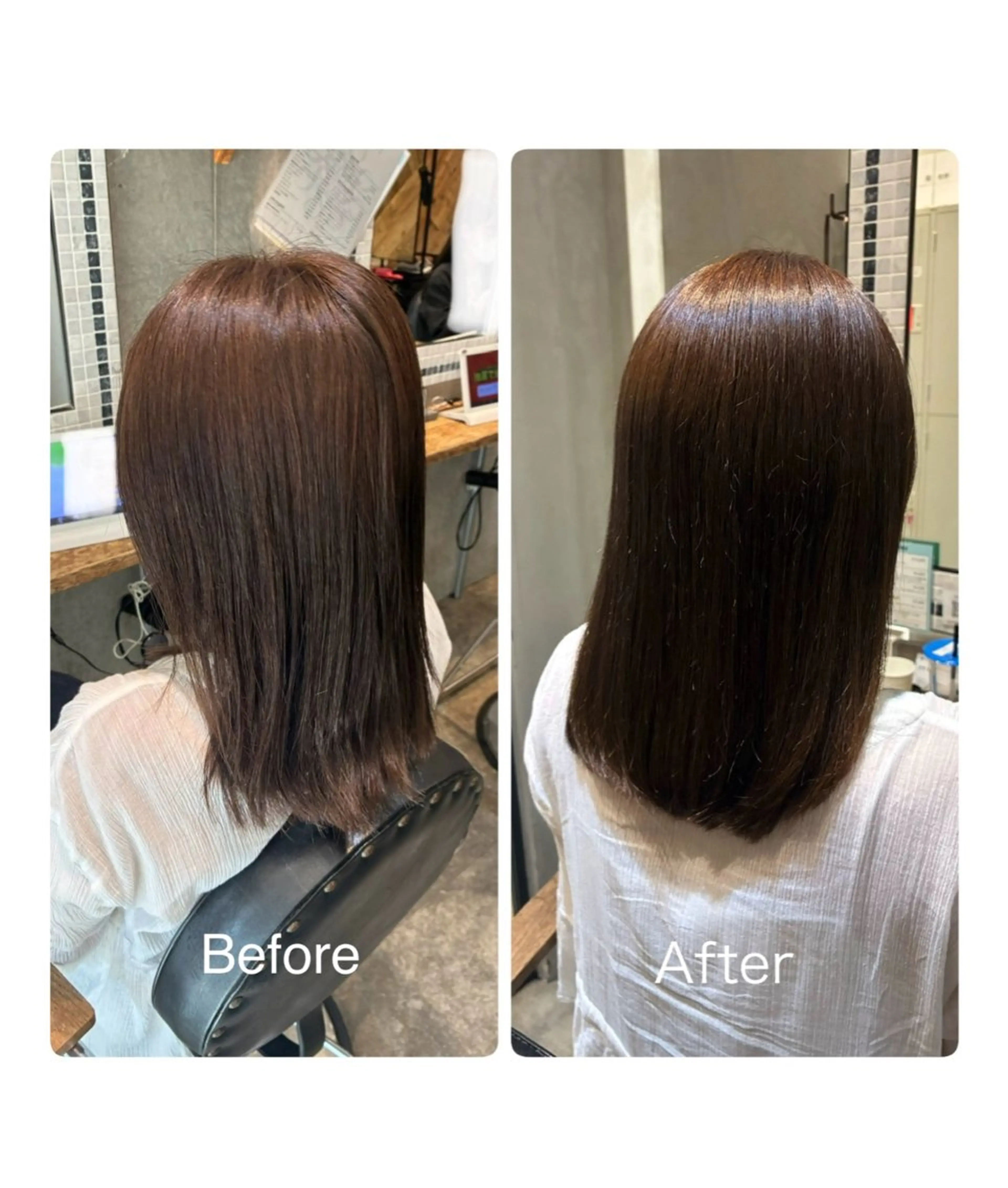 縮毛矯正 仲田 美裕子 /たまプラーザ🌼のヘアスタイル