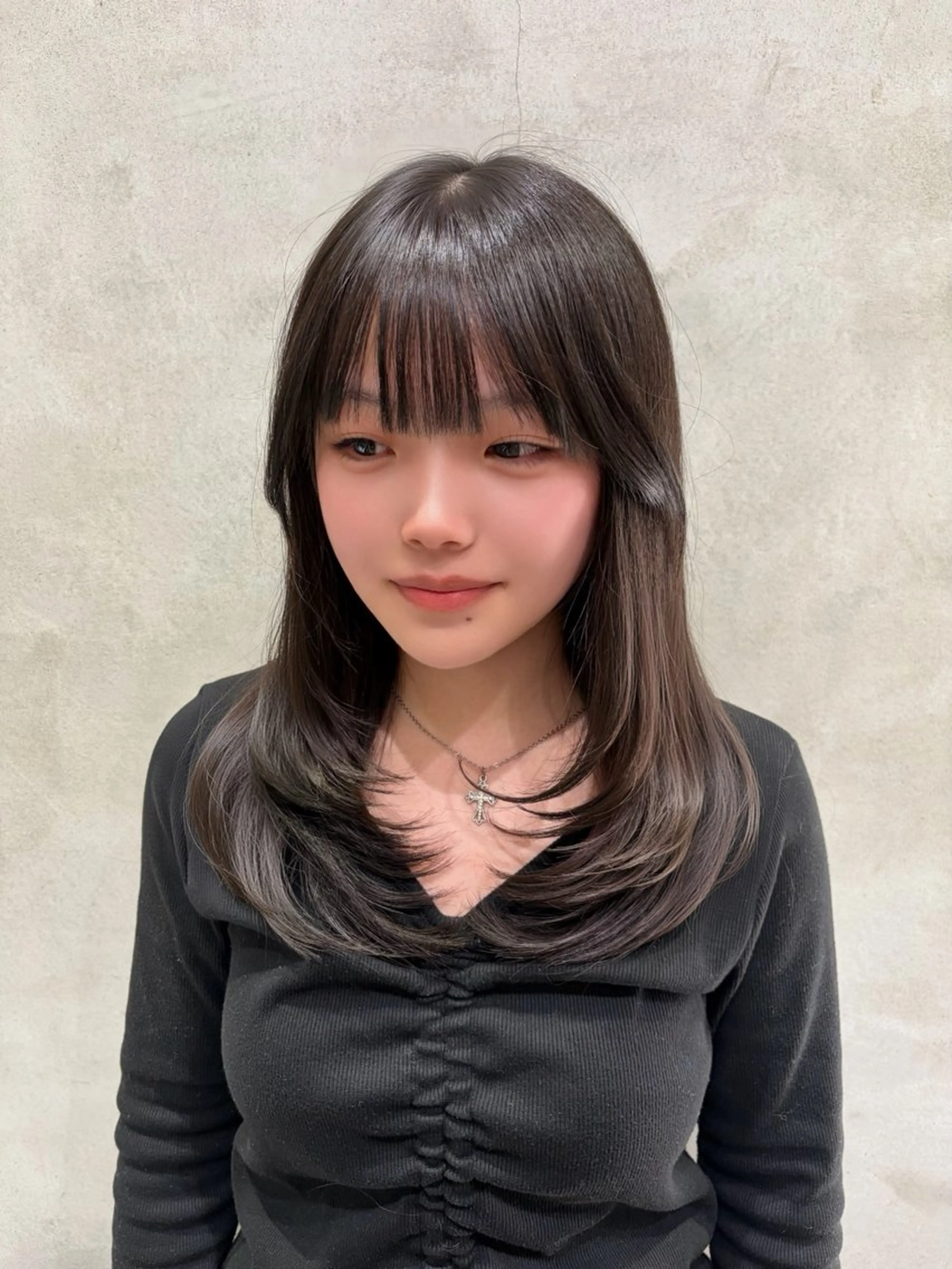 セミロング レイヤーカット 🦋Lond🦋 manakaのヘアスタイル