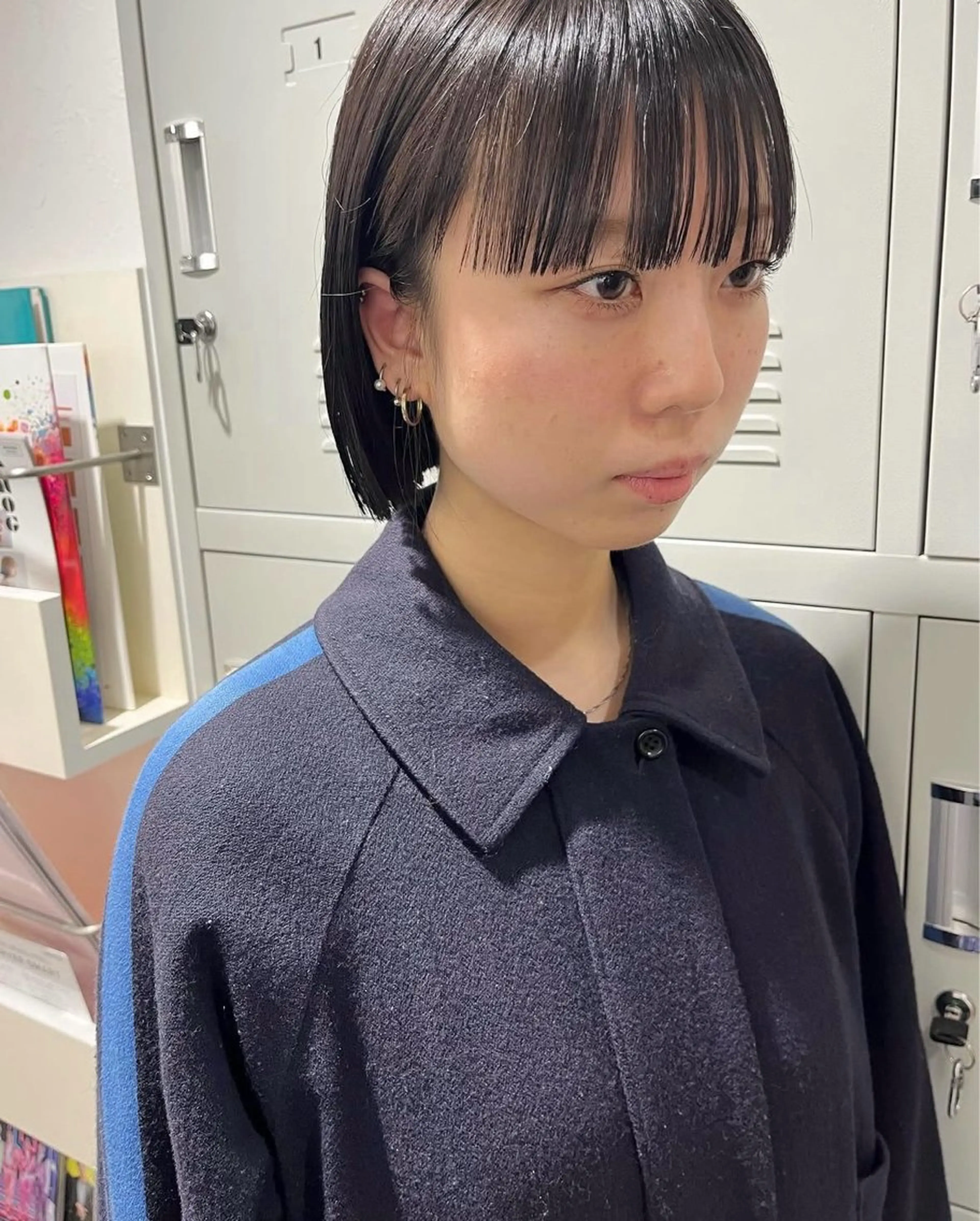 ショート ヘアセット WARP青葉台 関 桜花のヘアスタイル