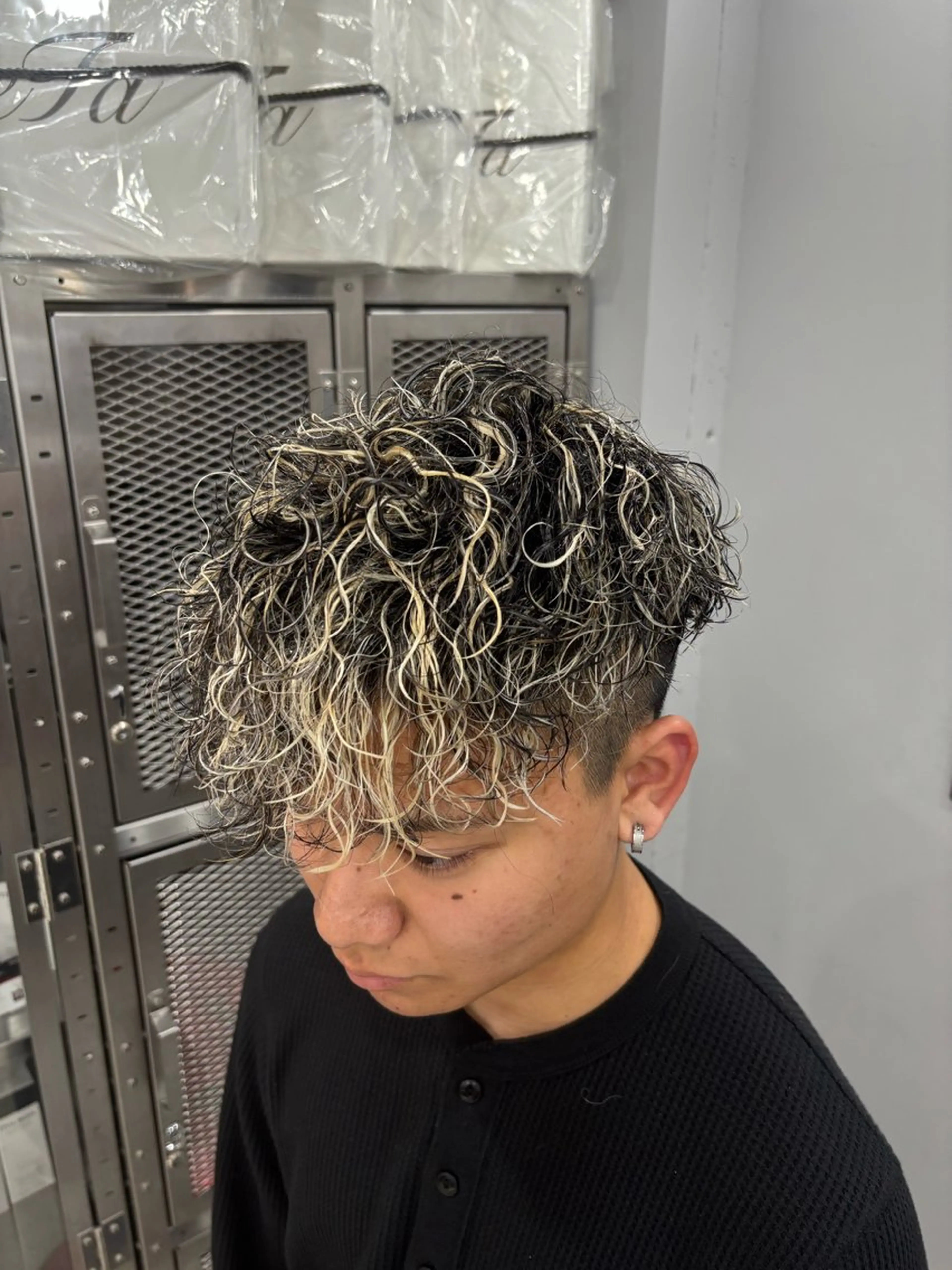 ショート カラー パーマ メンズ特化サロン 高山佑真のヘアスタイル