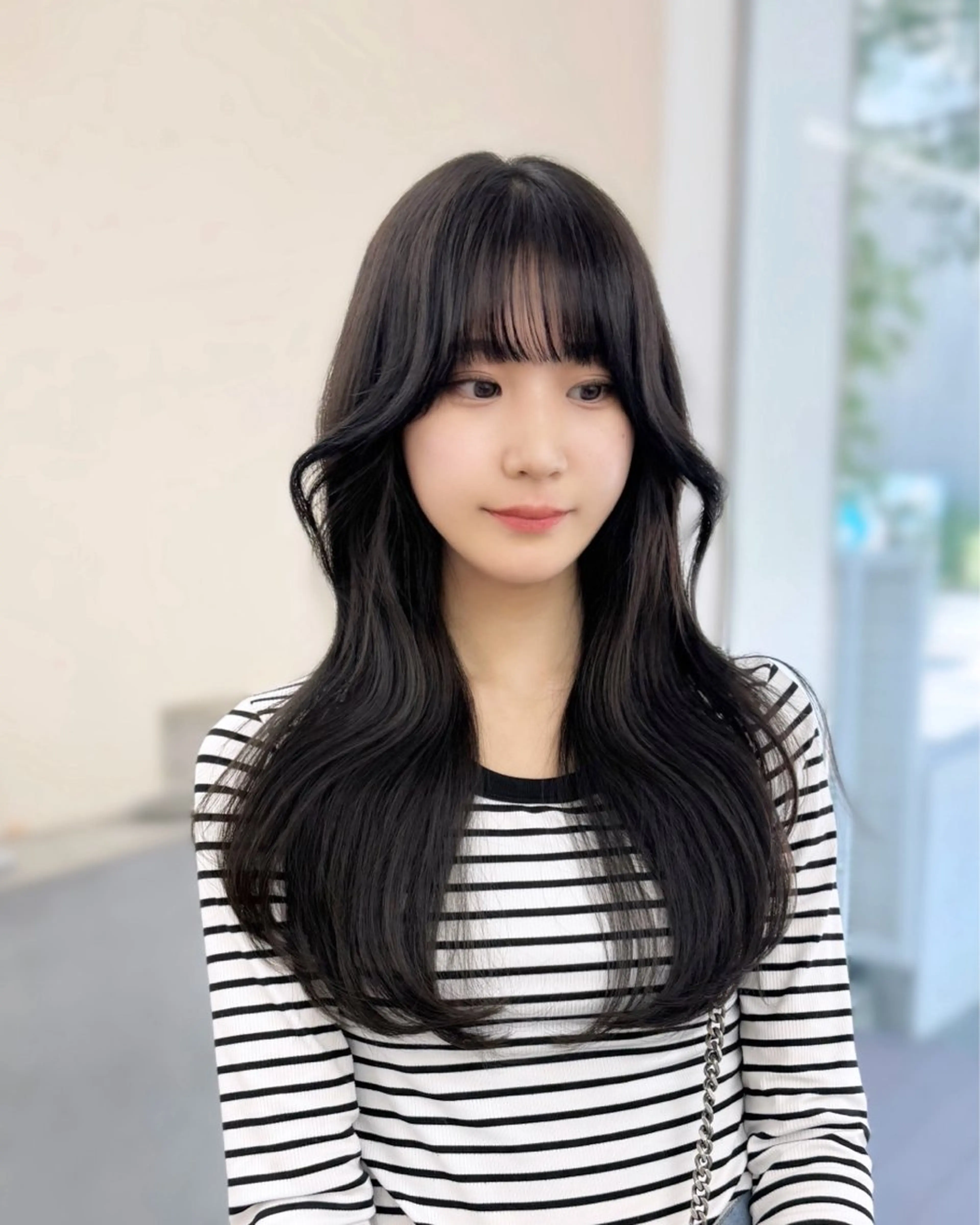 ロング カラー カット ヘアカラー トリートメント 🦋韓国系指名No1 店長/圓山 祐也🦋のヘアスタイル