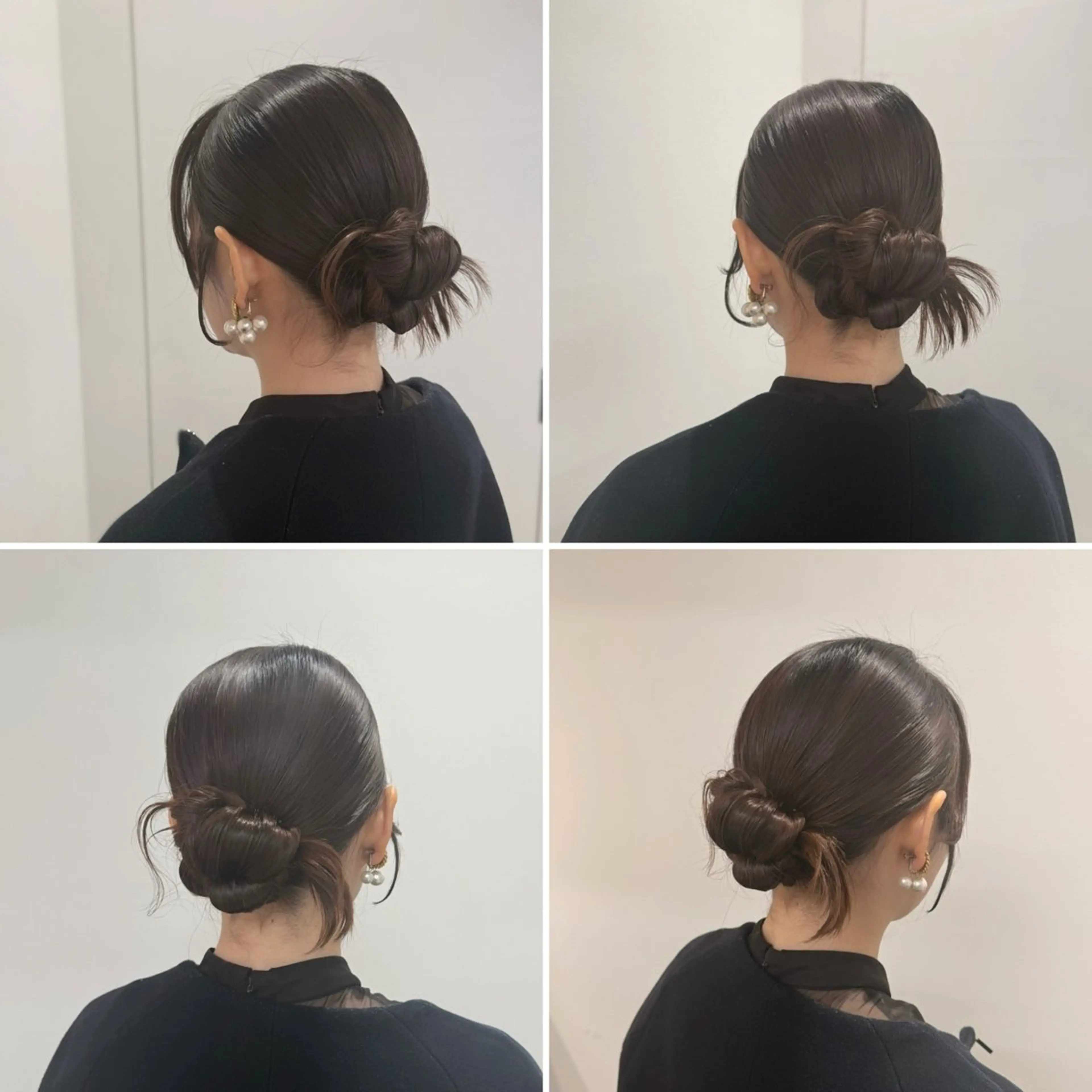 セミロング カラー ヘアアレンジ ヘアセット 縮毛矯正+モテカラー 🎀✨MIHOのヘアスタイル