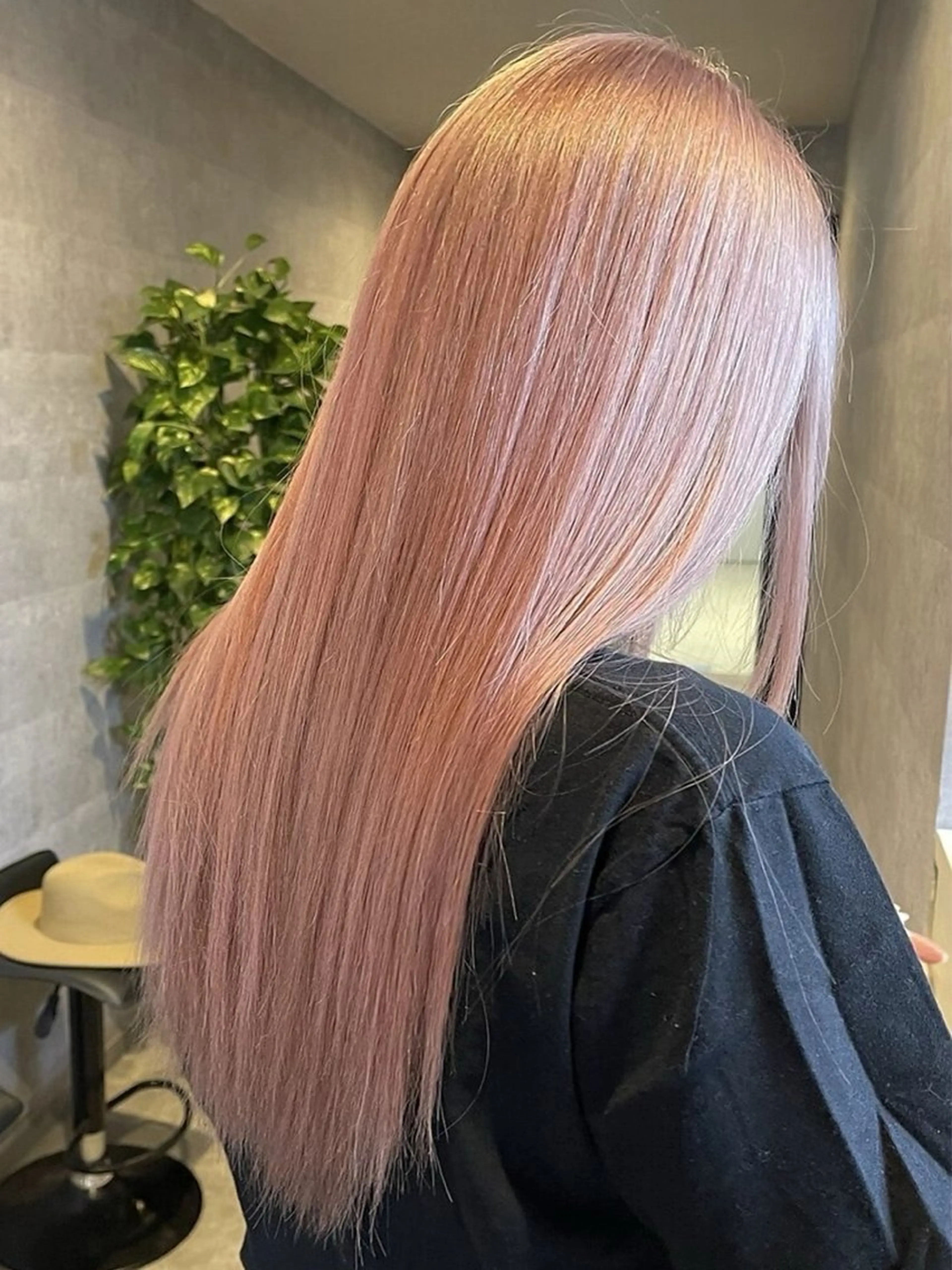 ロング カラー NOVA天王寺 武元　裕聖のヘアスタイル