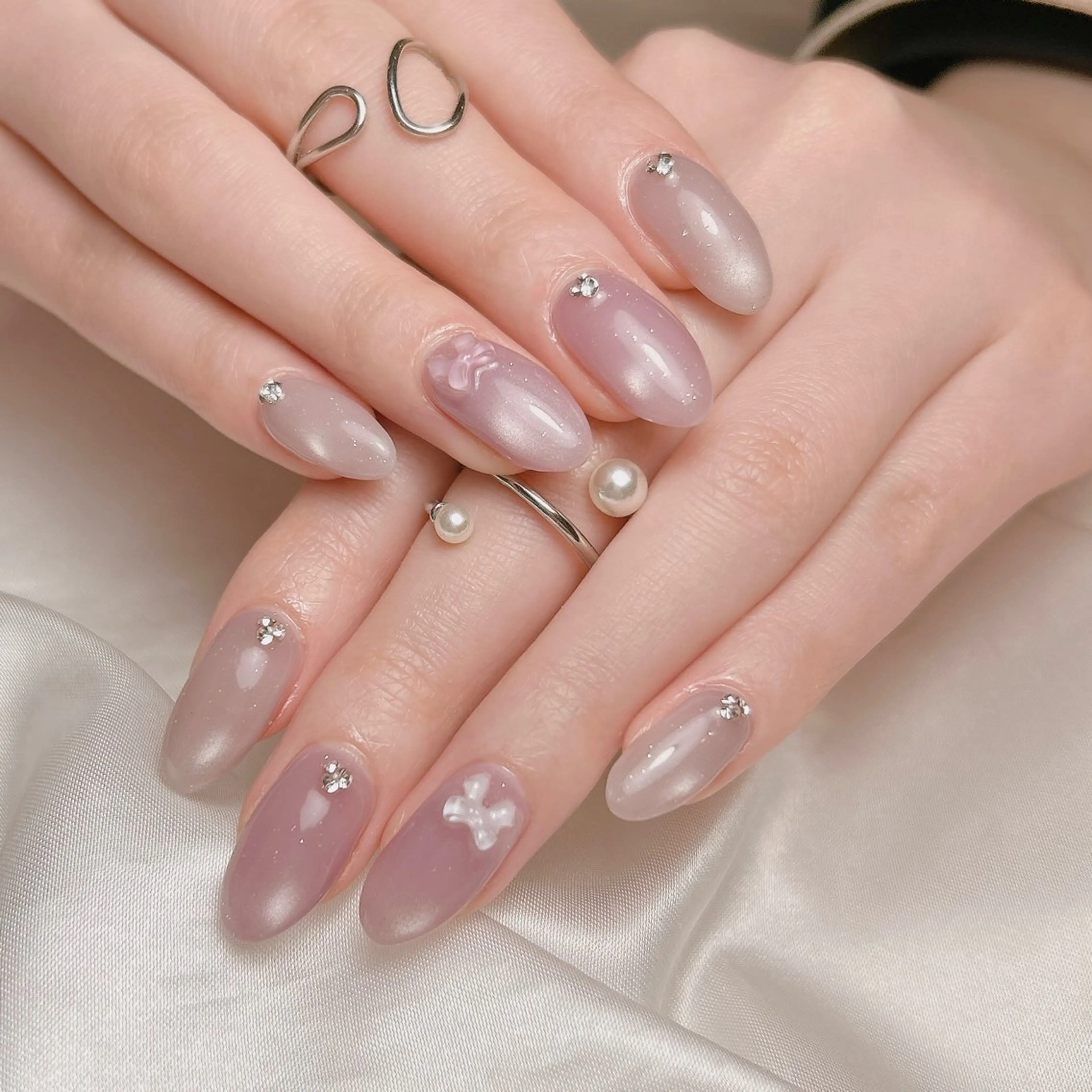 ネイル マグネットネイル ハンドネイル junna 金山.東別院.上前津のネイルデザイン