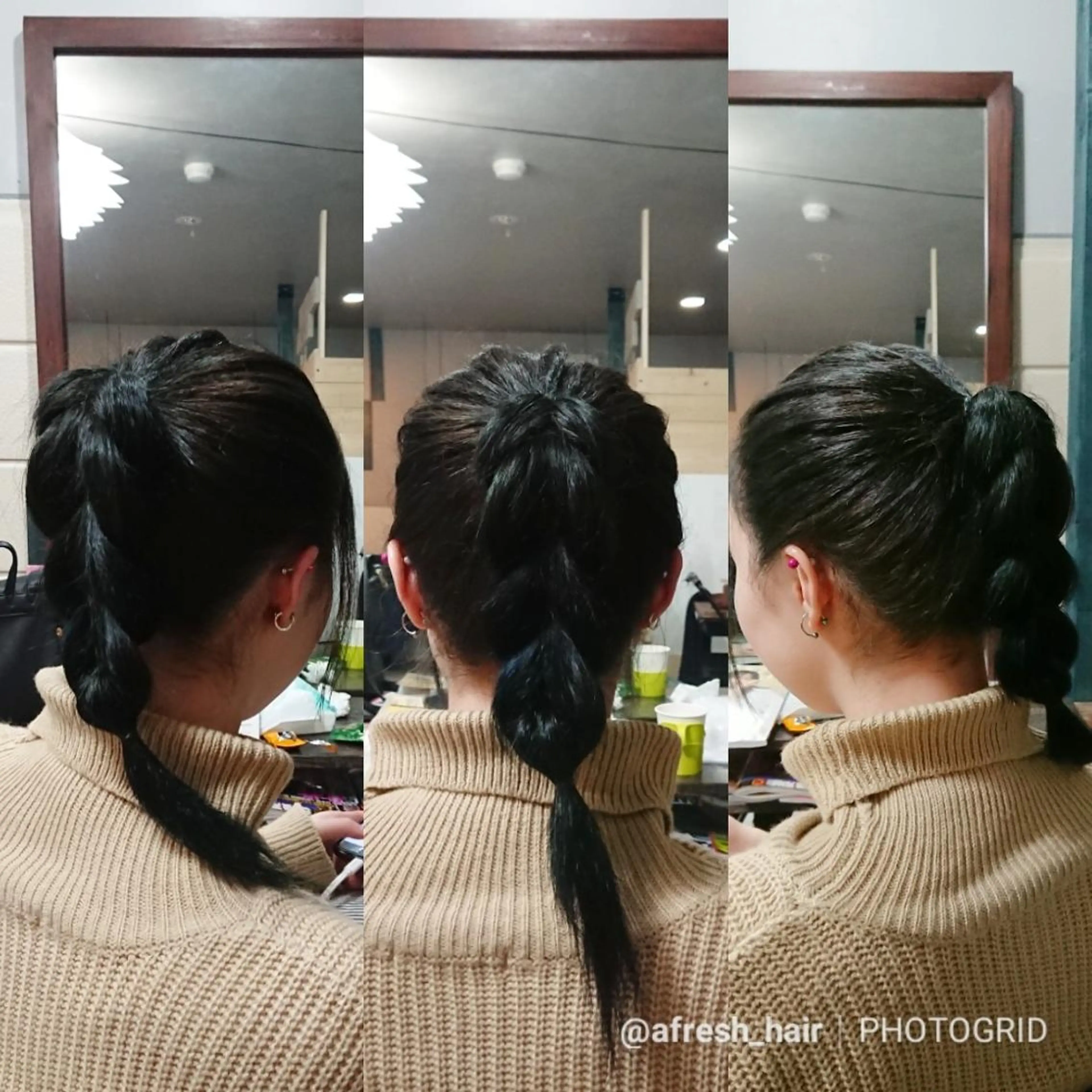 セミロング ヘアアレンジ 先田 祐介のヘアスタイル