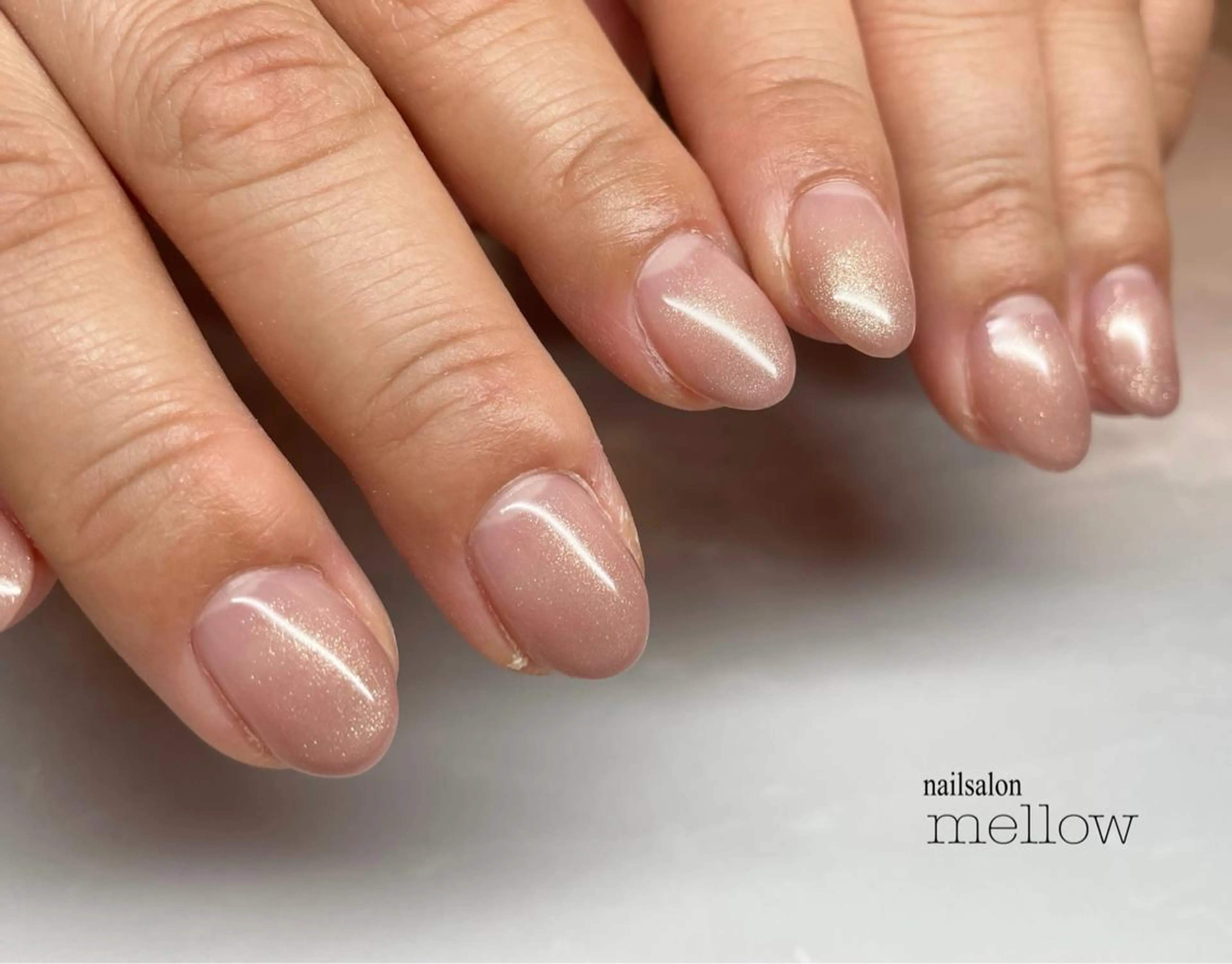 ネイル ラメ(グリッター) 大山 浩美のネイルデザイン