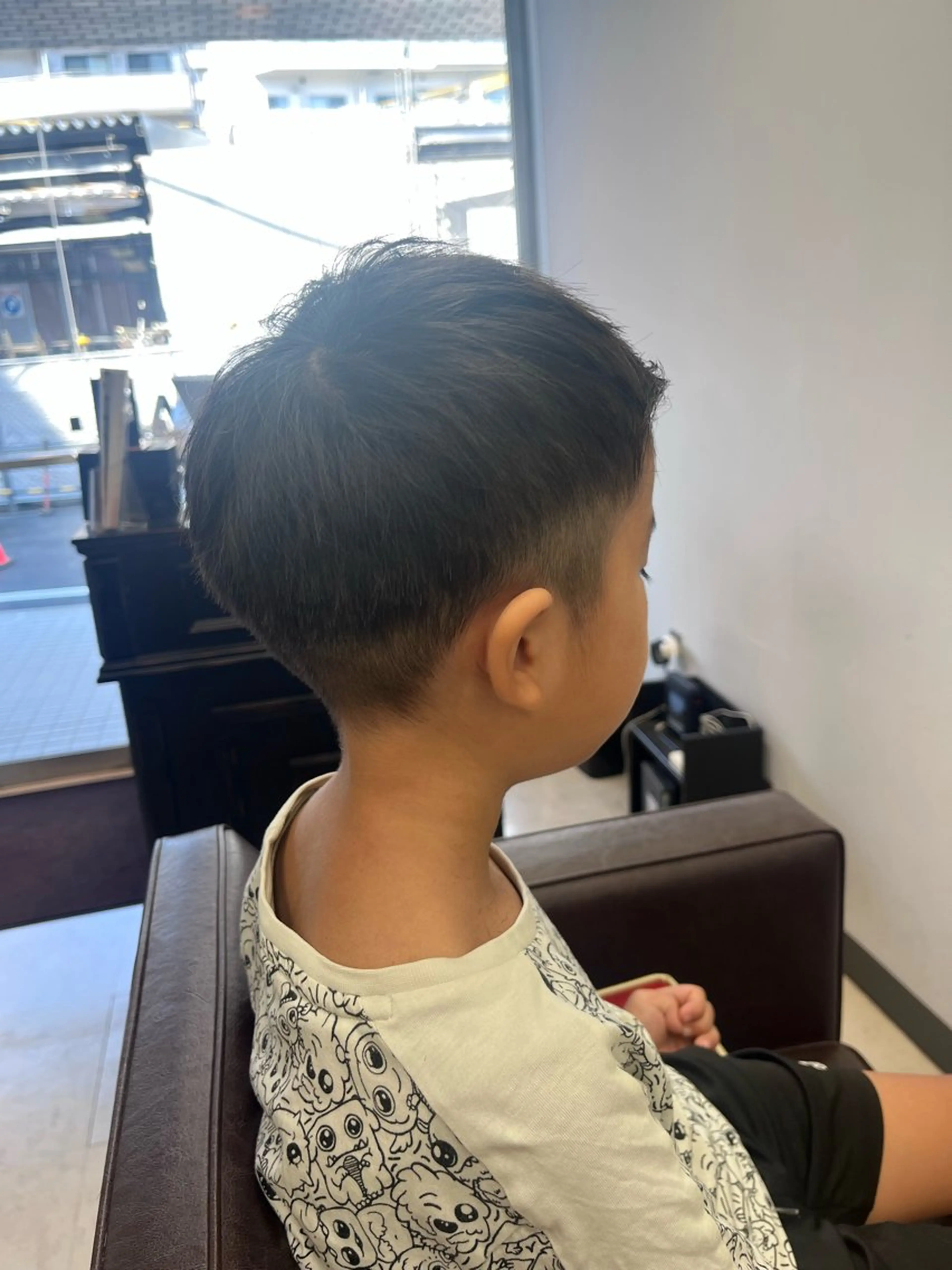 ショート メンズ キッズ カット 小島 凜のヘアスタイル