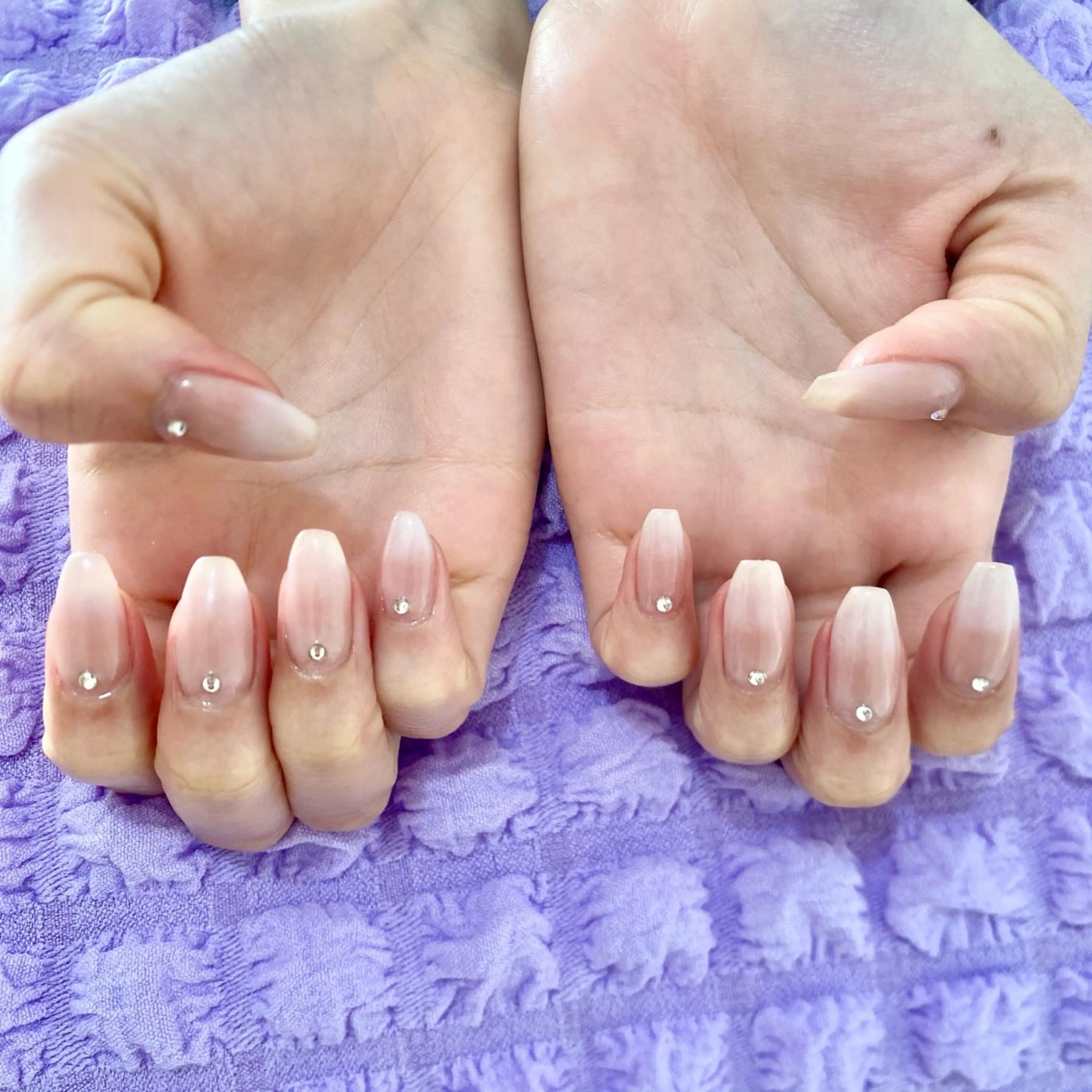 ネイル 持ち込み VIBLISS福岡 tomokoのネイルデザイン