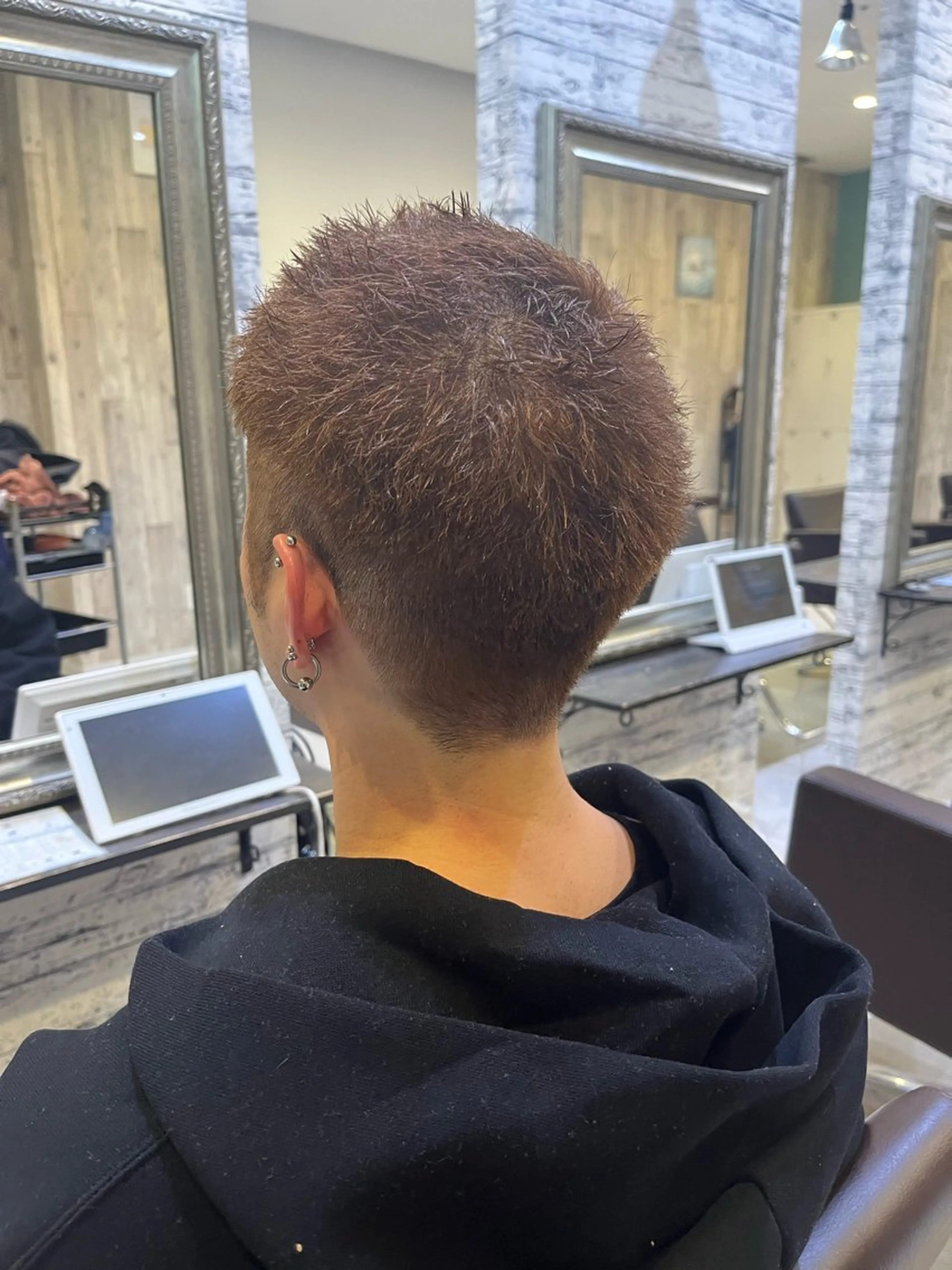 メンズ スパイキーショート 米山 大空のヘアスタイル