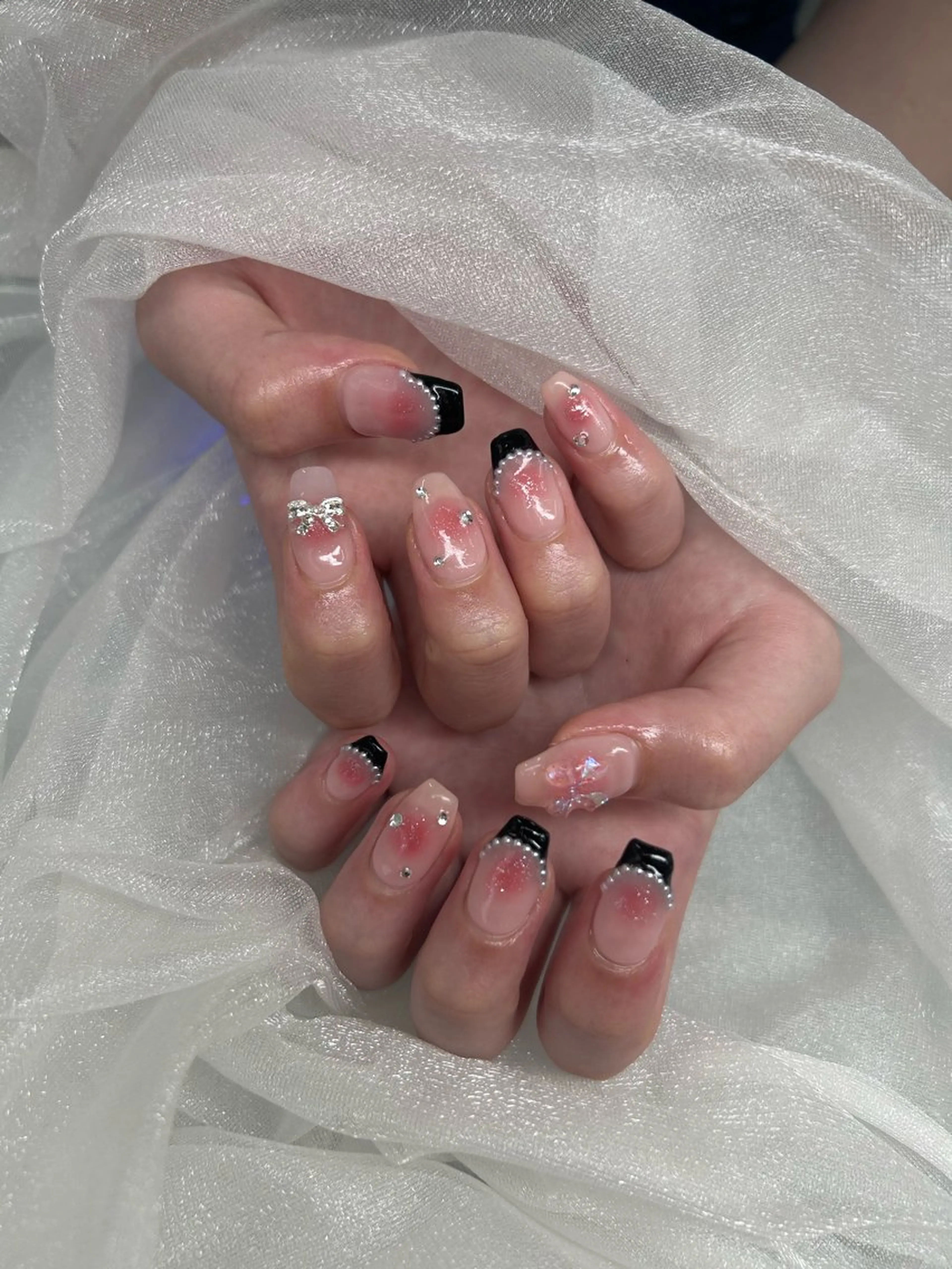 ネイル 持ち込み 加藤 楓子のネイルデザイン