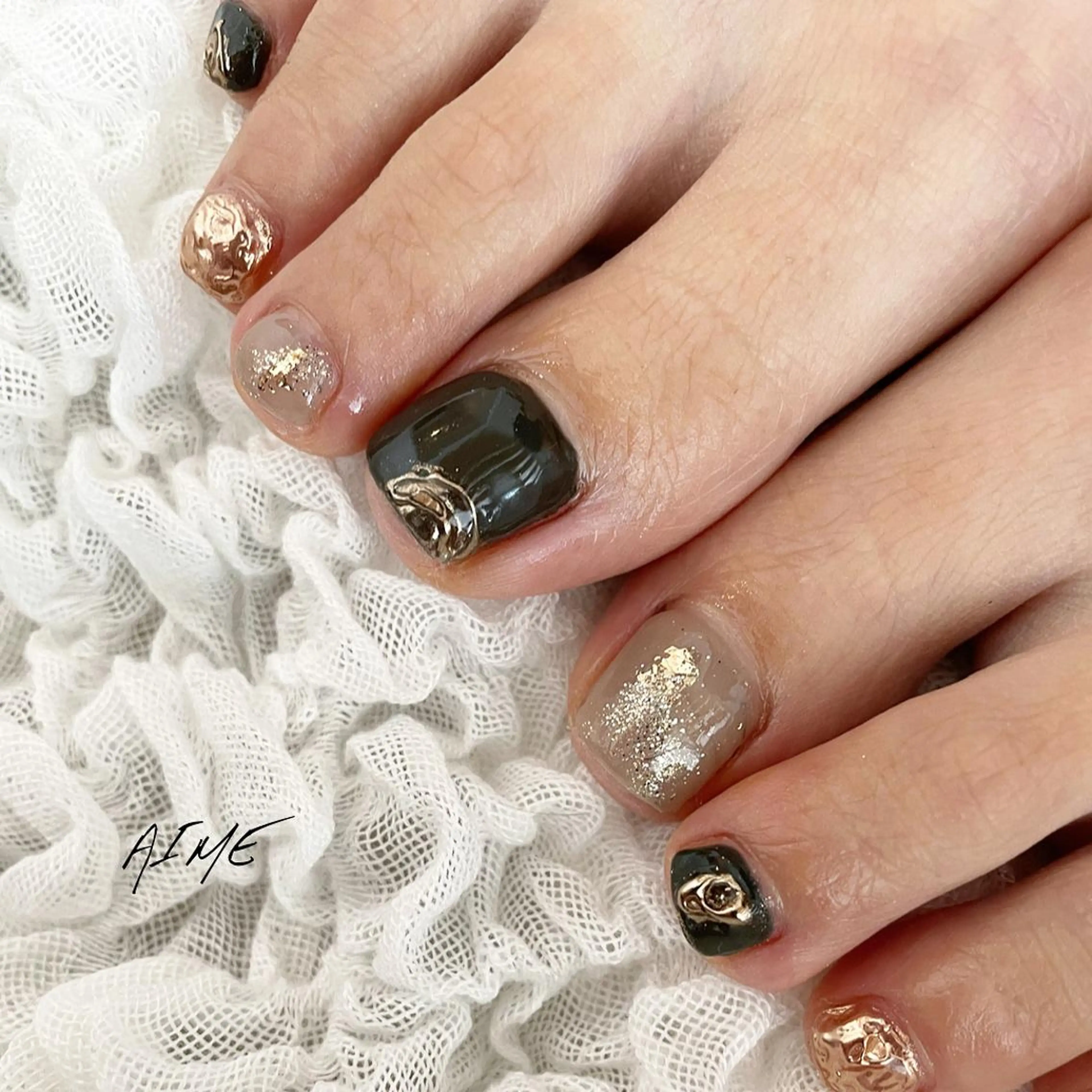 ネイル フットネイル AIME （momo）のネイルデザイン