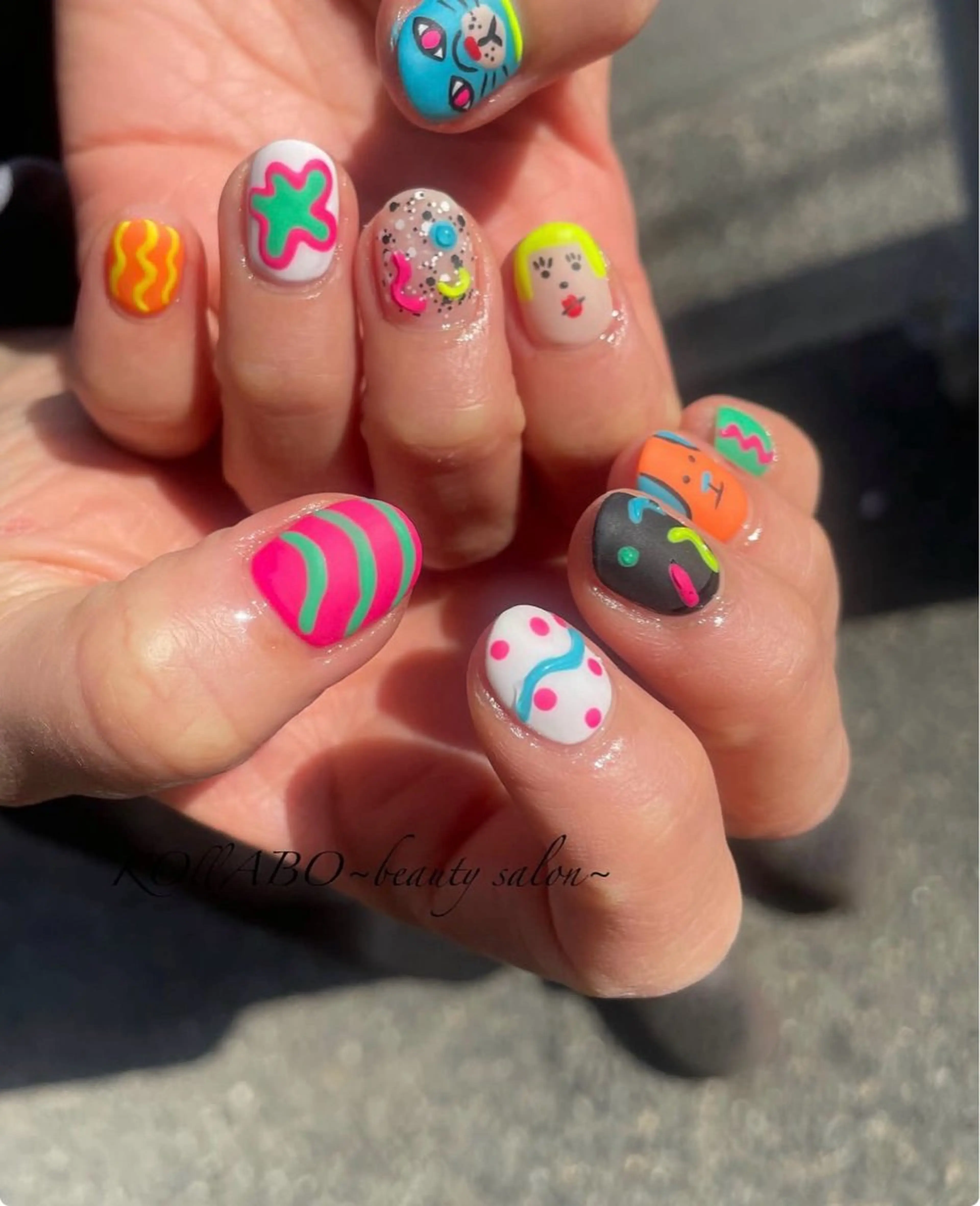 ネイル ハンドネイル KOLLABO nailのネイルデザイン