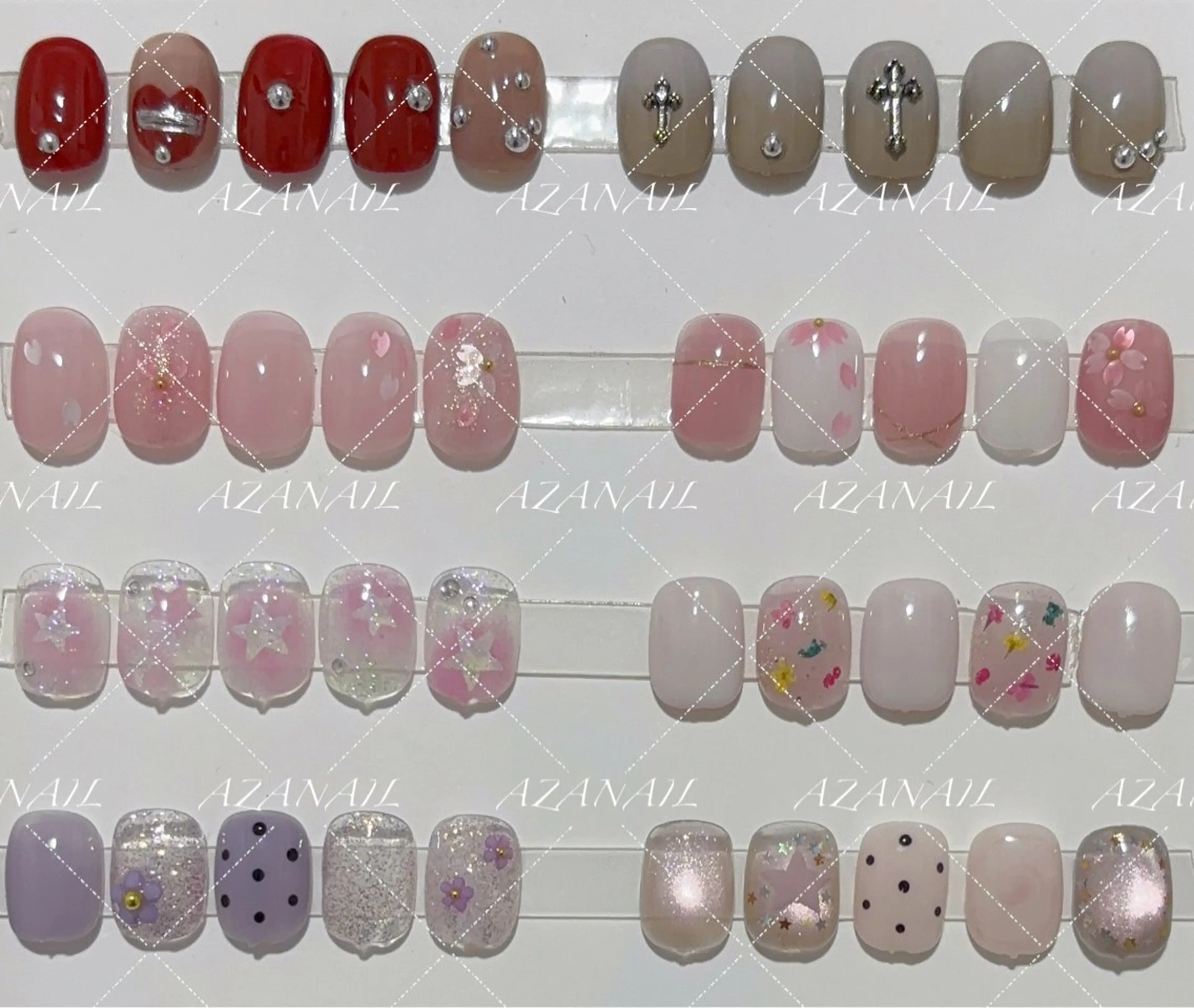 🌸🌸🌸春定額デザイン(当店一ヶ月以内ジェルオフ無料。他店オフ➕500)甘皮ケア➕オイル込みの写真