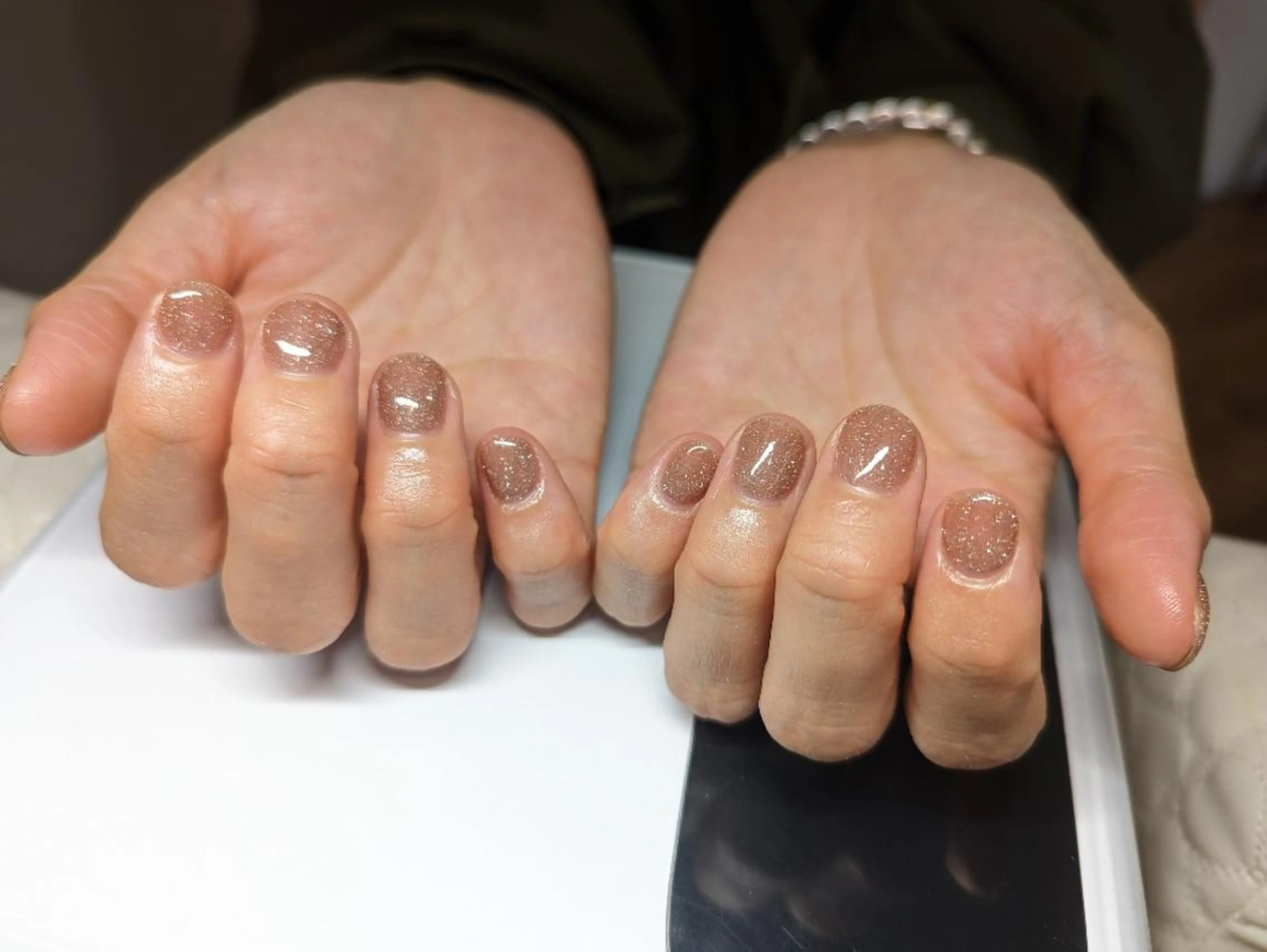 ネイル フラッシュネイル ワンカラーネイル VIBLISS福岡店 yurichanのネイルデザイン