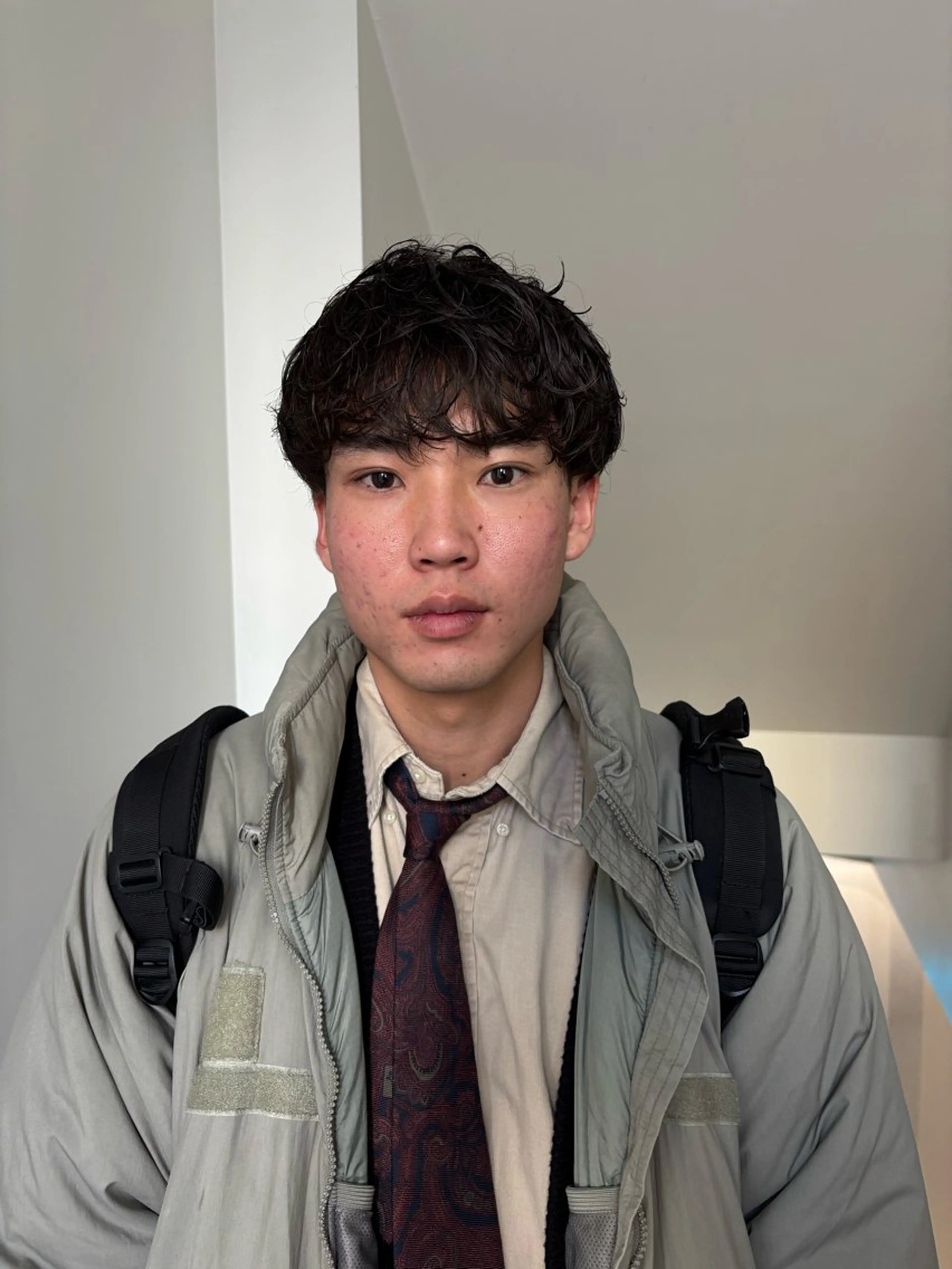 ショート パーマ メンズ カット パーマ men's/perm colorDaijuのヘアスタイル