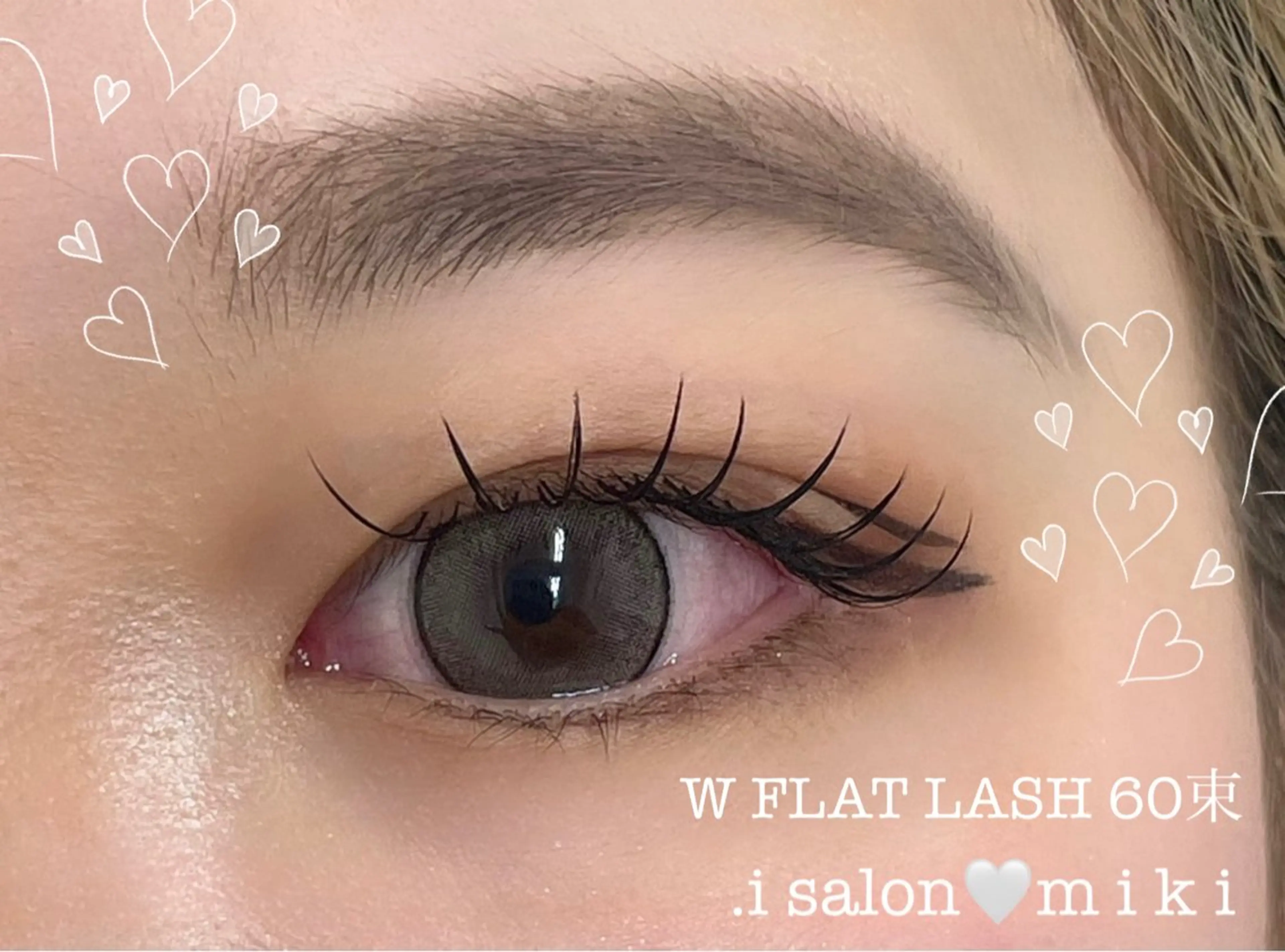 マツエク・マツパ マツエク .i salon（ドットアイサロン）所属・.i salon🤍 m i k iのマツエク・マツパデザイン