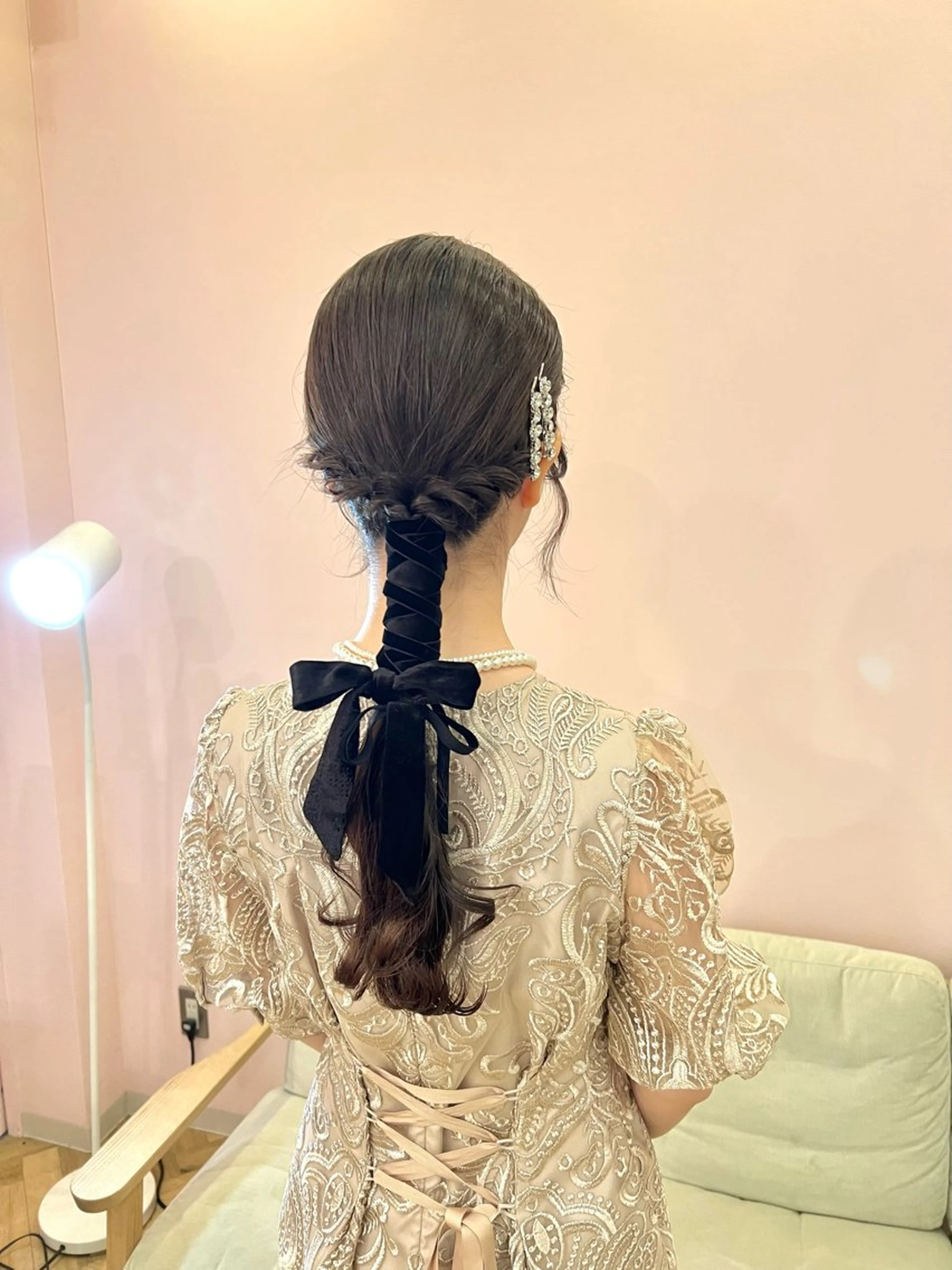 ヘアアレンジ ヘアセット 髪質改善縮毛５０％ OFF/吉田 響歌♡のヘアスタイル