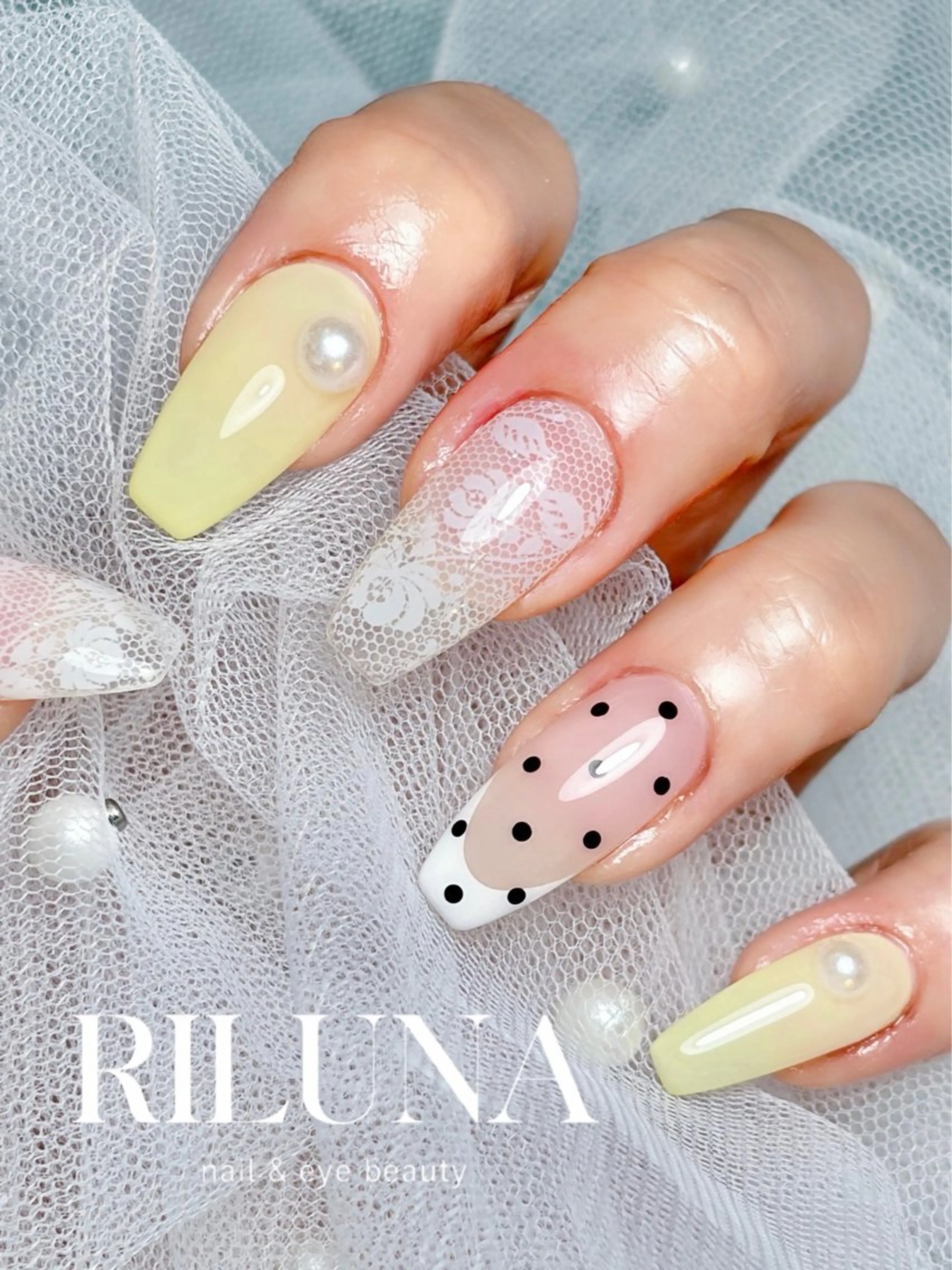 ネイル 【 RILUNA 】 三鷹のマツエク・マツパデザイン