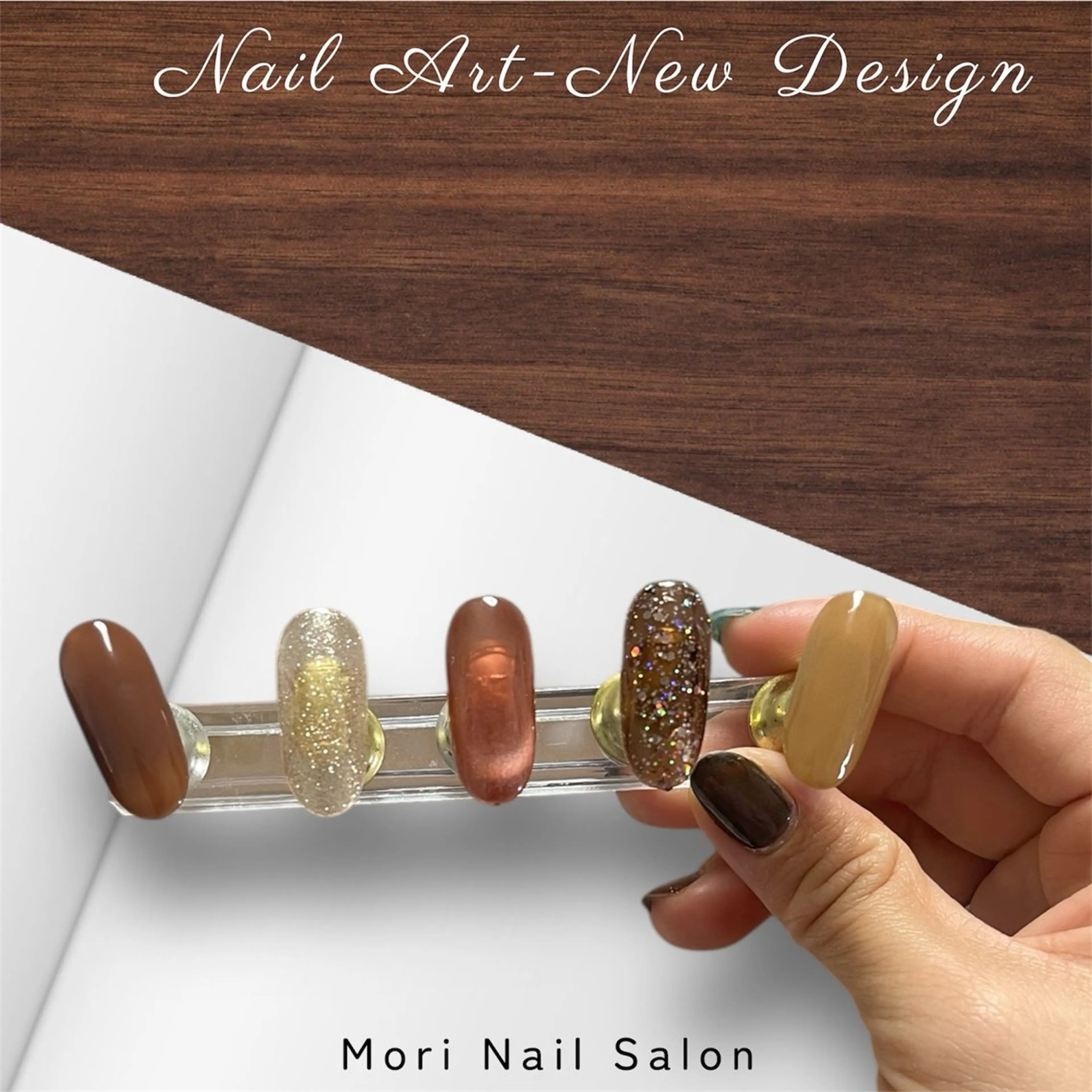 ネイル フラッシュネイル ジェルネイル マグネットネイル ハンドネイル フットネイル MORI ネイル SALONのネイルデザイン