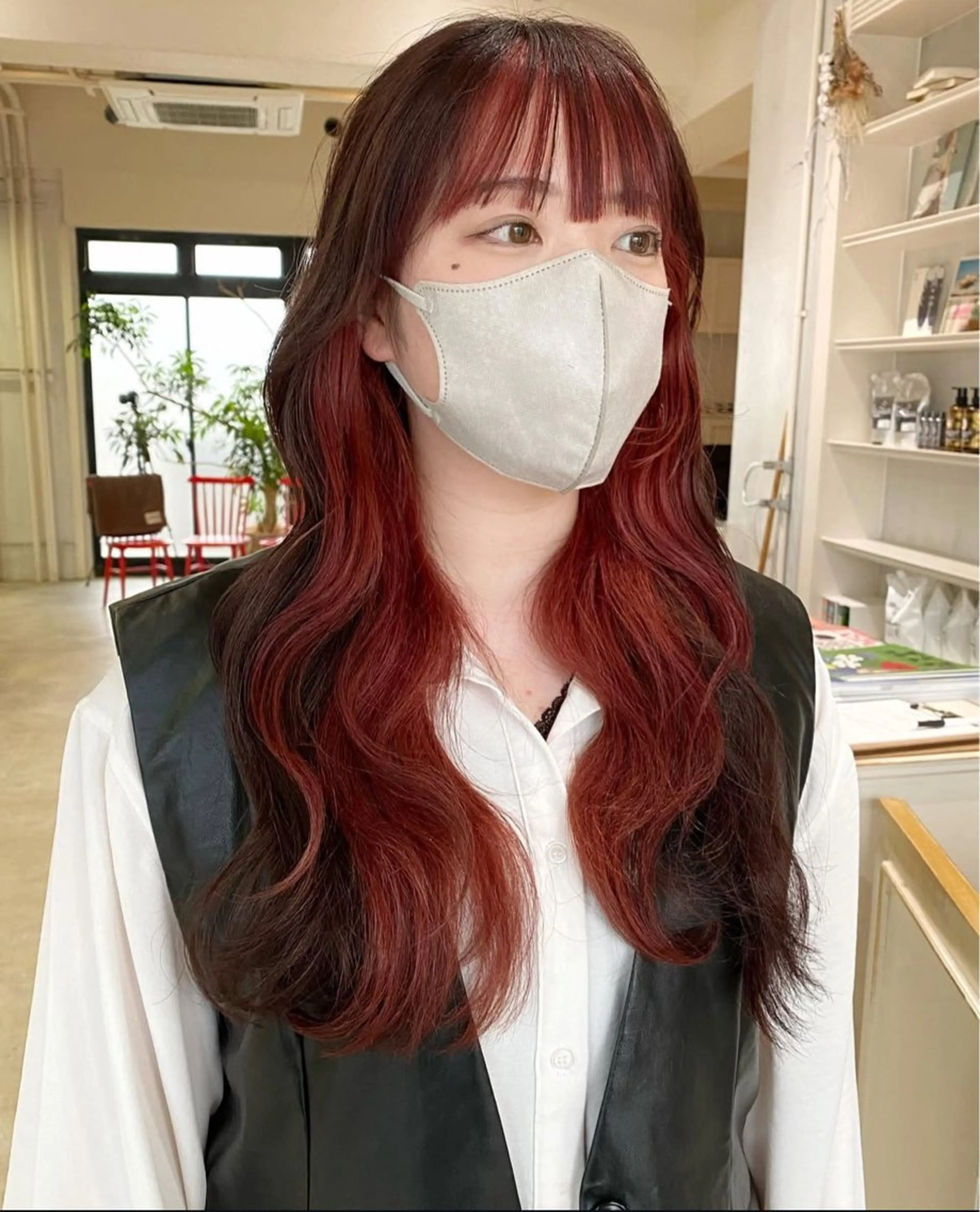 カット+インナーカラー（ケアブリーチカラー込）の写真