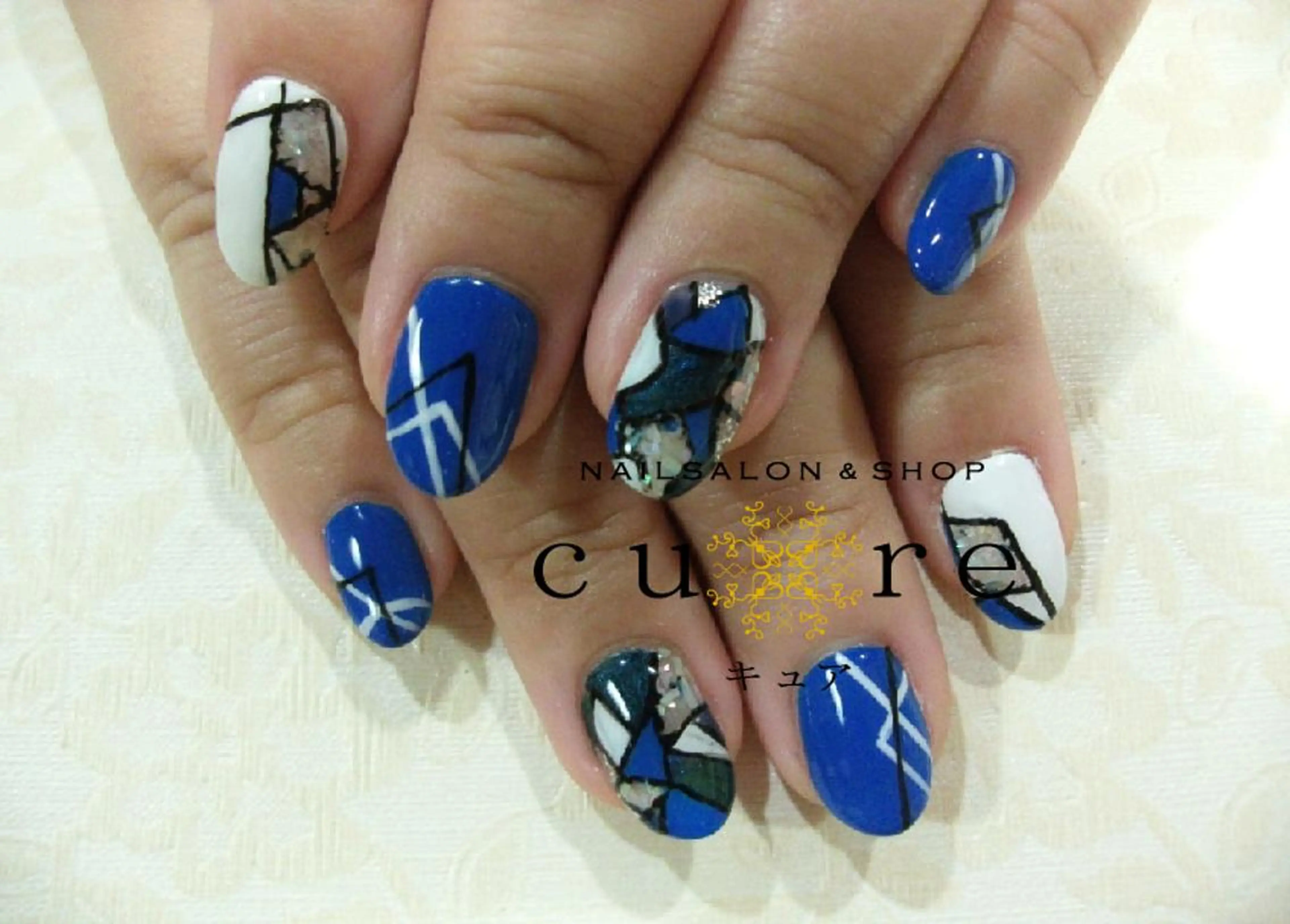 ミディアム ネイル ネイルサロン Cureのネイルデザイン