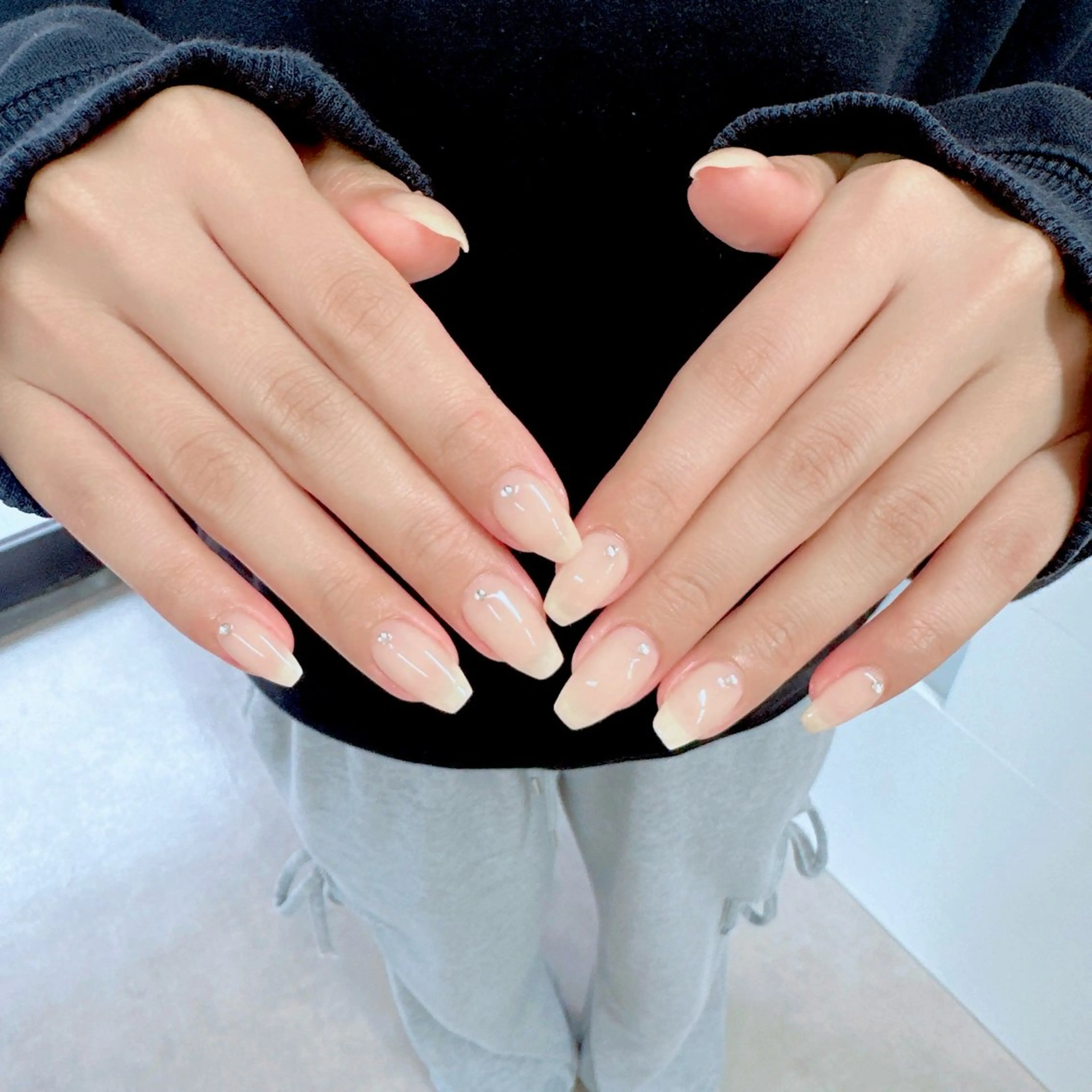 ネイル アートネイル ジェルネイル グラデーション キラキラネイル ラメ(グリッター) ハンドネイル Viola. 優花のネイルデザイン