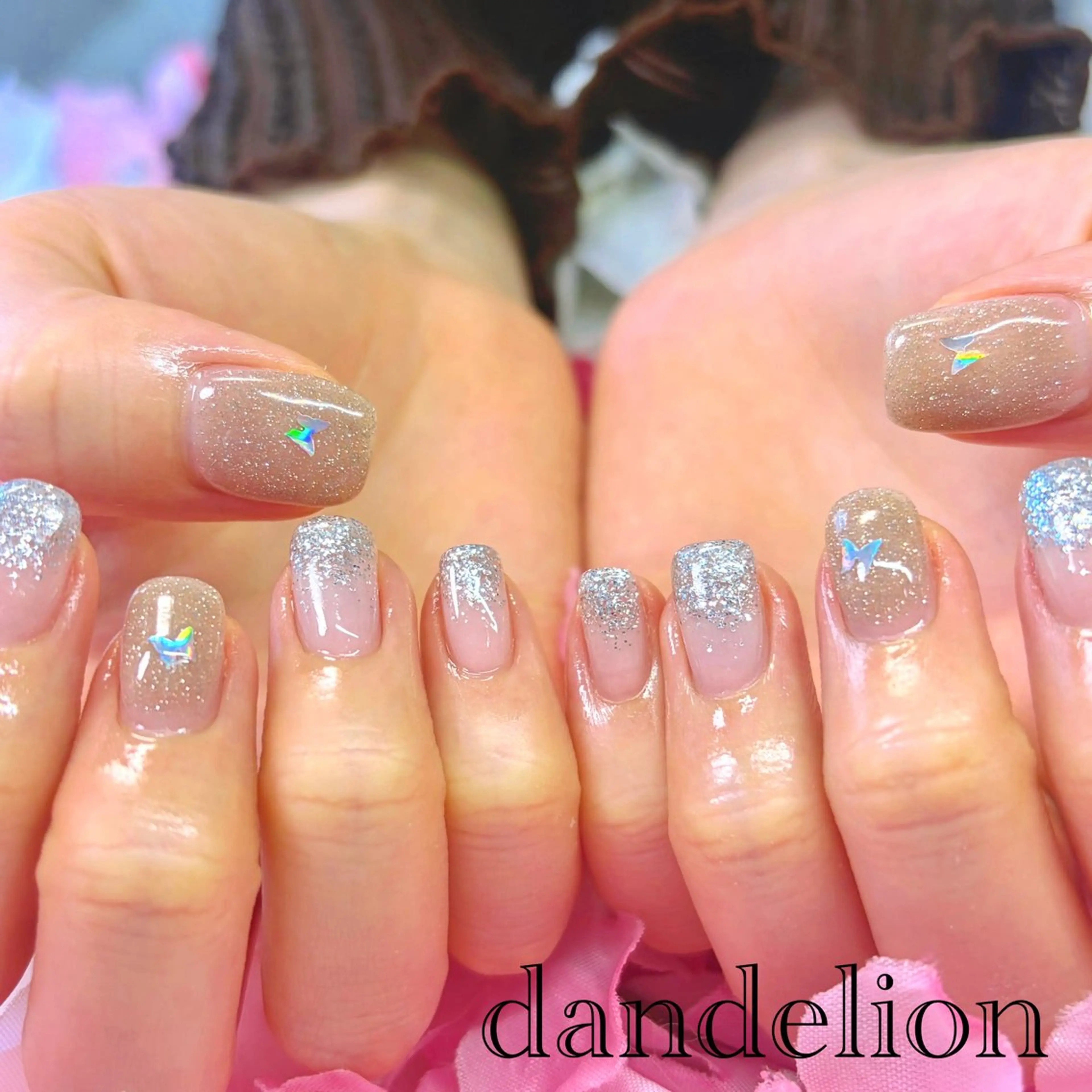 ネイル ハンドネイル ハンドケア dandelion ダンデライオンのネイルデザイン