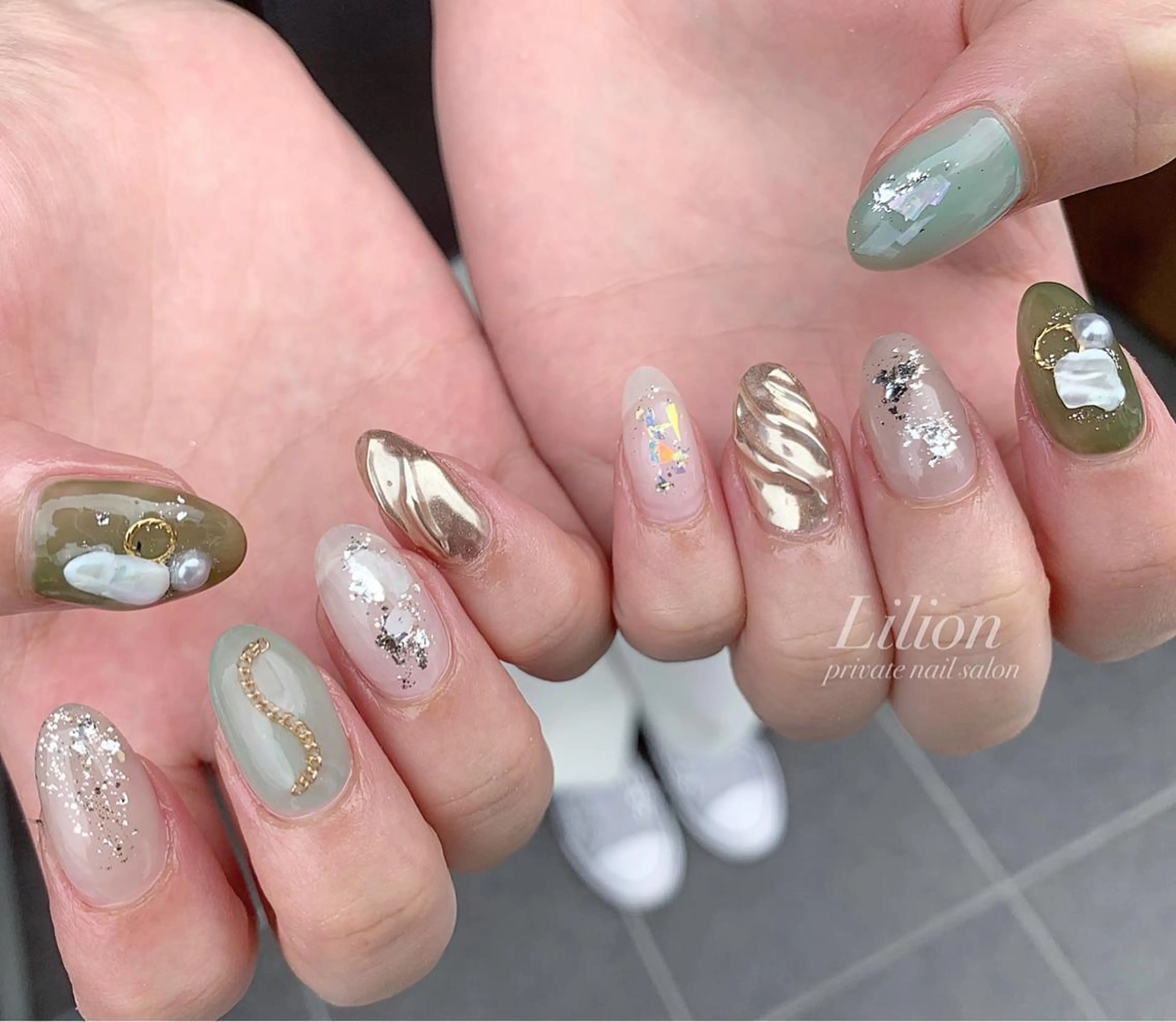 ネイル LiLion Nailのネイルデザイン