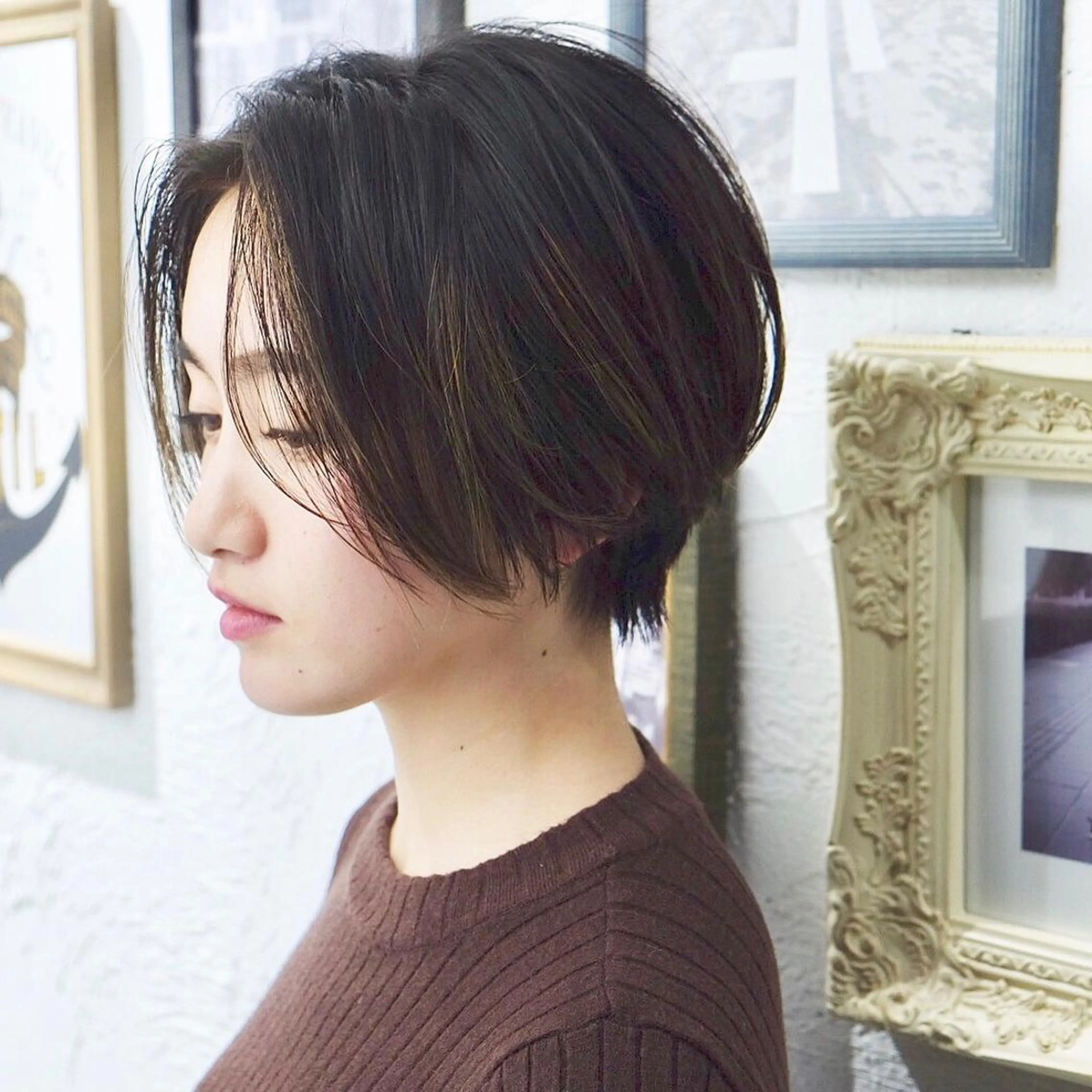 ショート 岡田 恭明のヘアスタイル