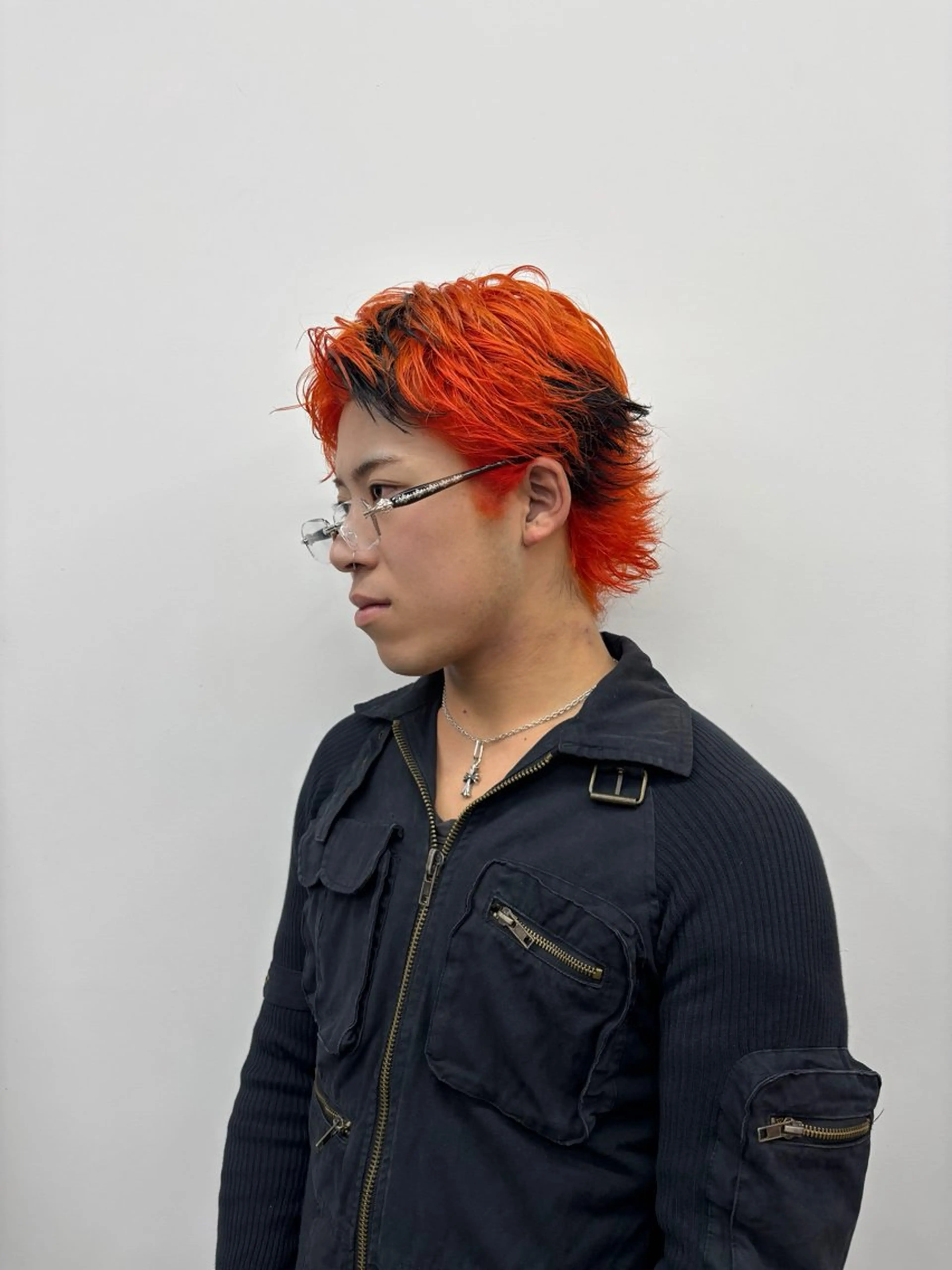 ショート メンズ ヘアカラー 和田 有生のヘアスタイル