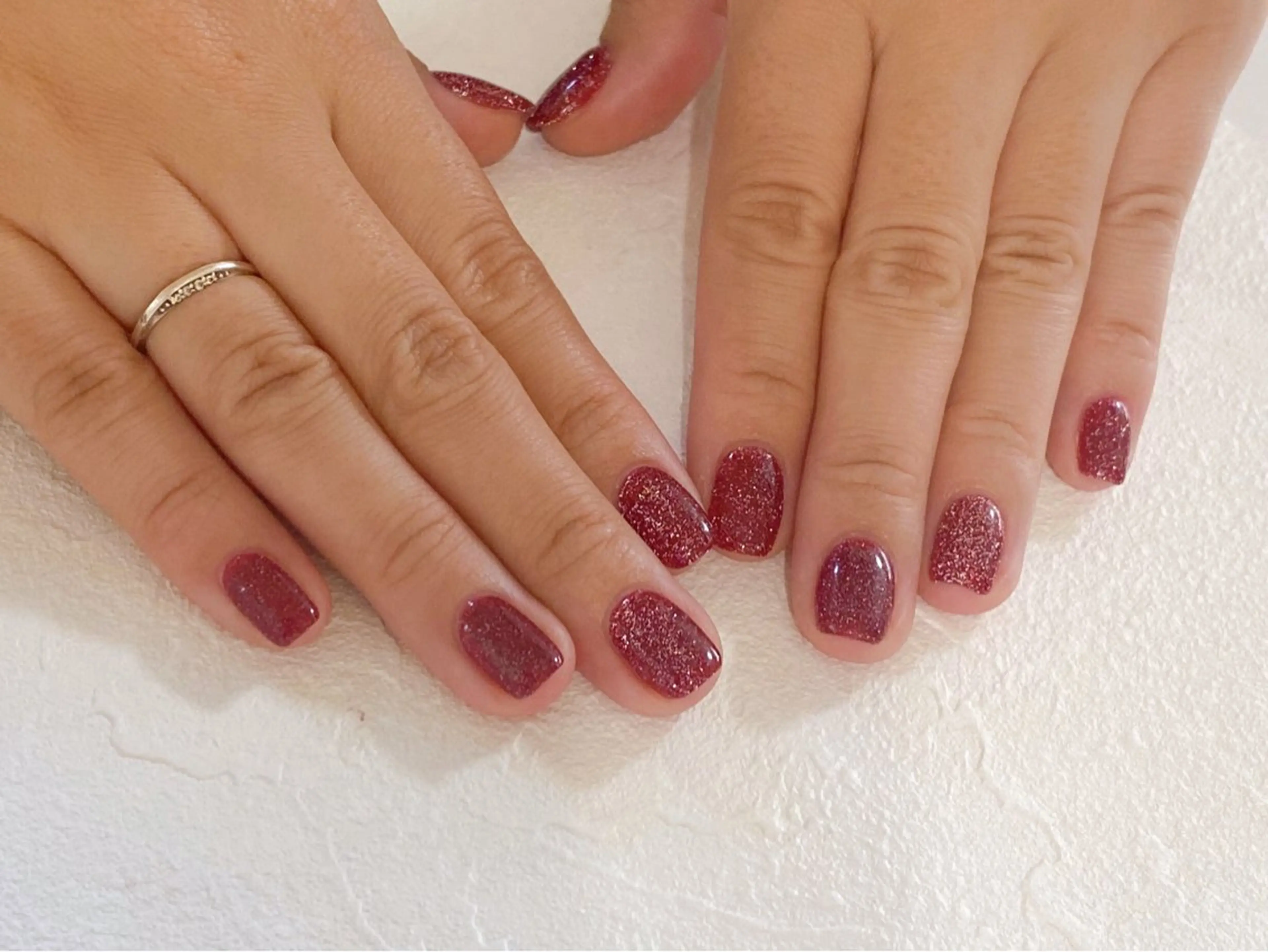 ネイル オーロラネイル フラッシュネイル フットネイル フレンチネイル ジェルネイル ハンドネイル kiki nail たまプラーザのネイルデザイン