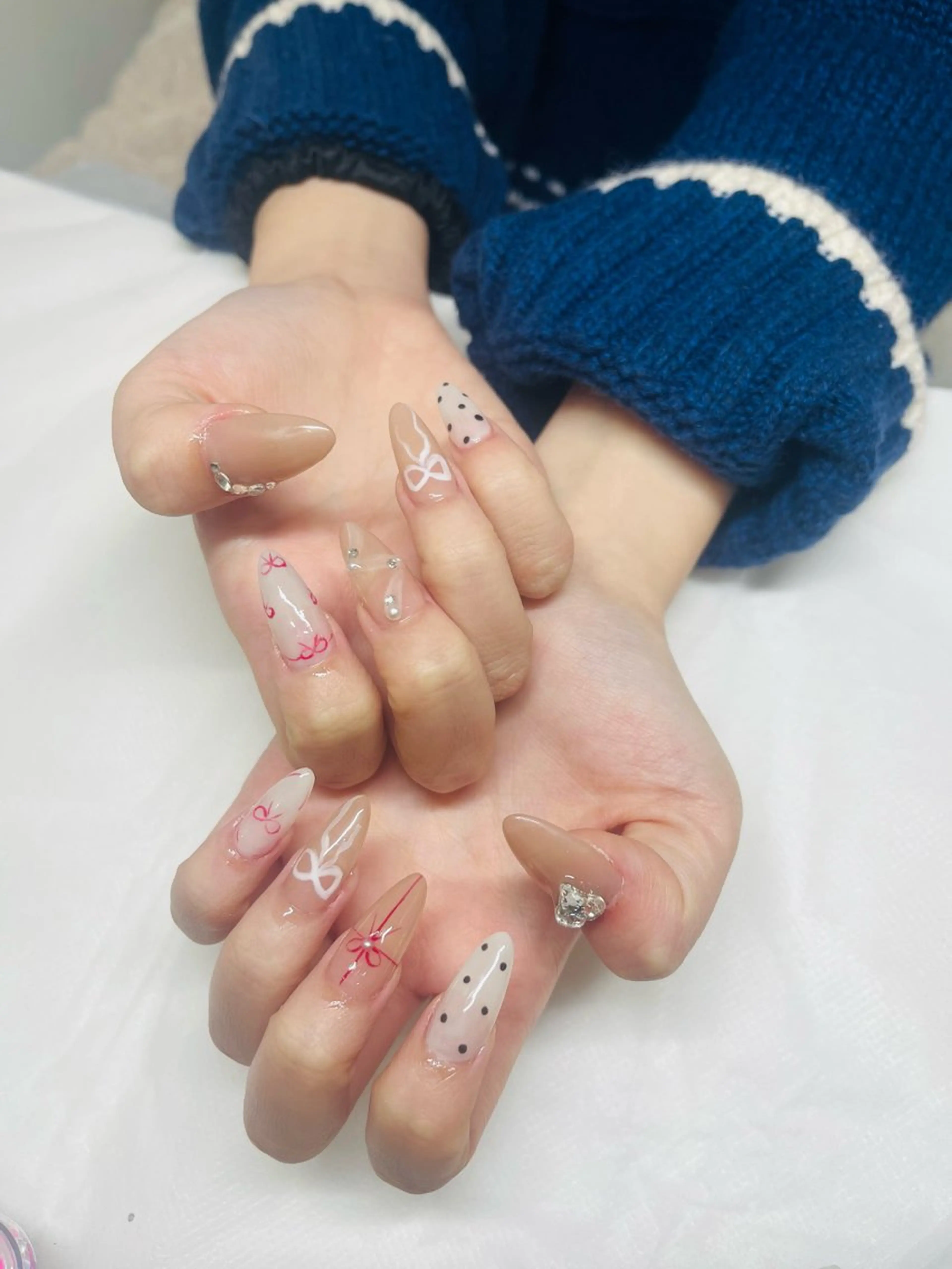 ネイル ハンドネイル 七音 ネイルサロンのネイルデザイン