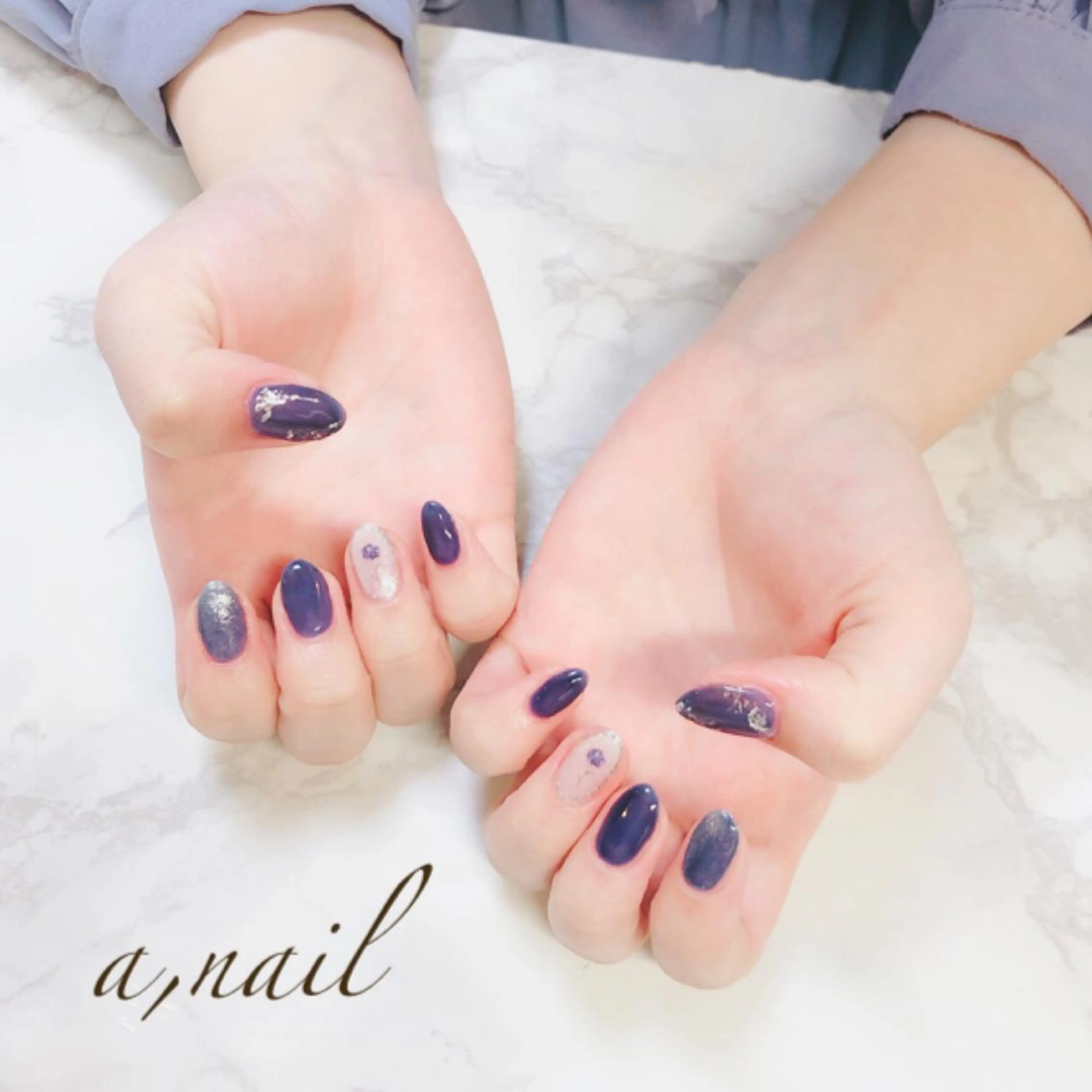 ネイル フットネイル ジェルネイル グラデーション オフィスネイル ワンカラーネイル ハンドネイル ネイルサロン エーネイルのネイルデザイン
