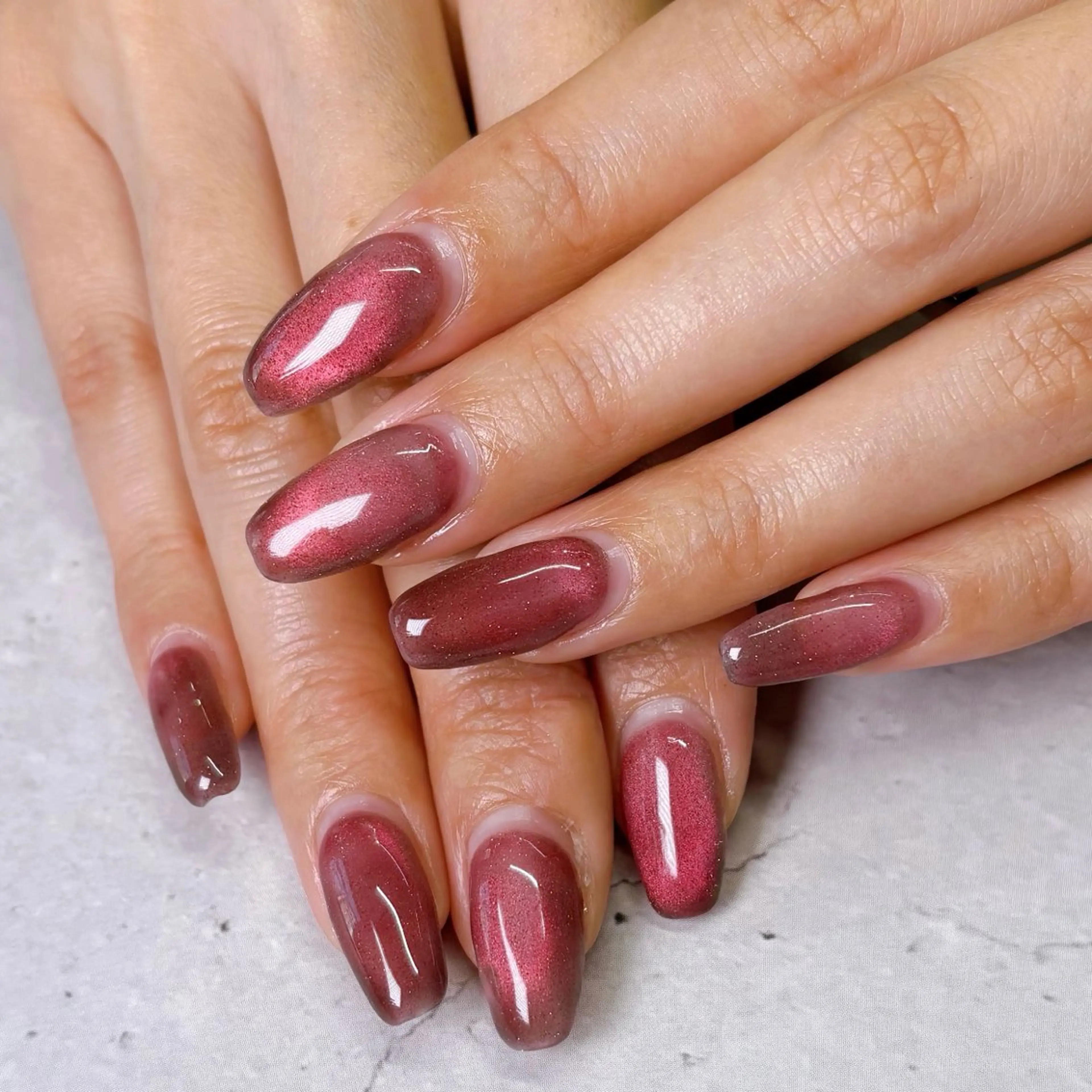 ネイル マグネットネイル ハンドネイル Lani🌈Nail Konatsuのネイルデザイン