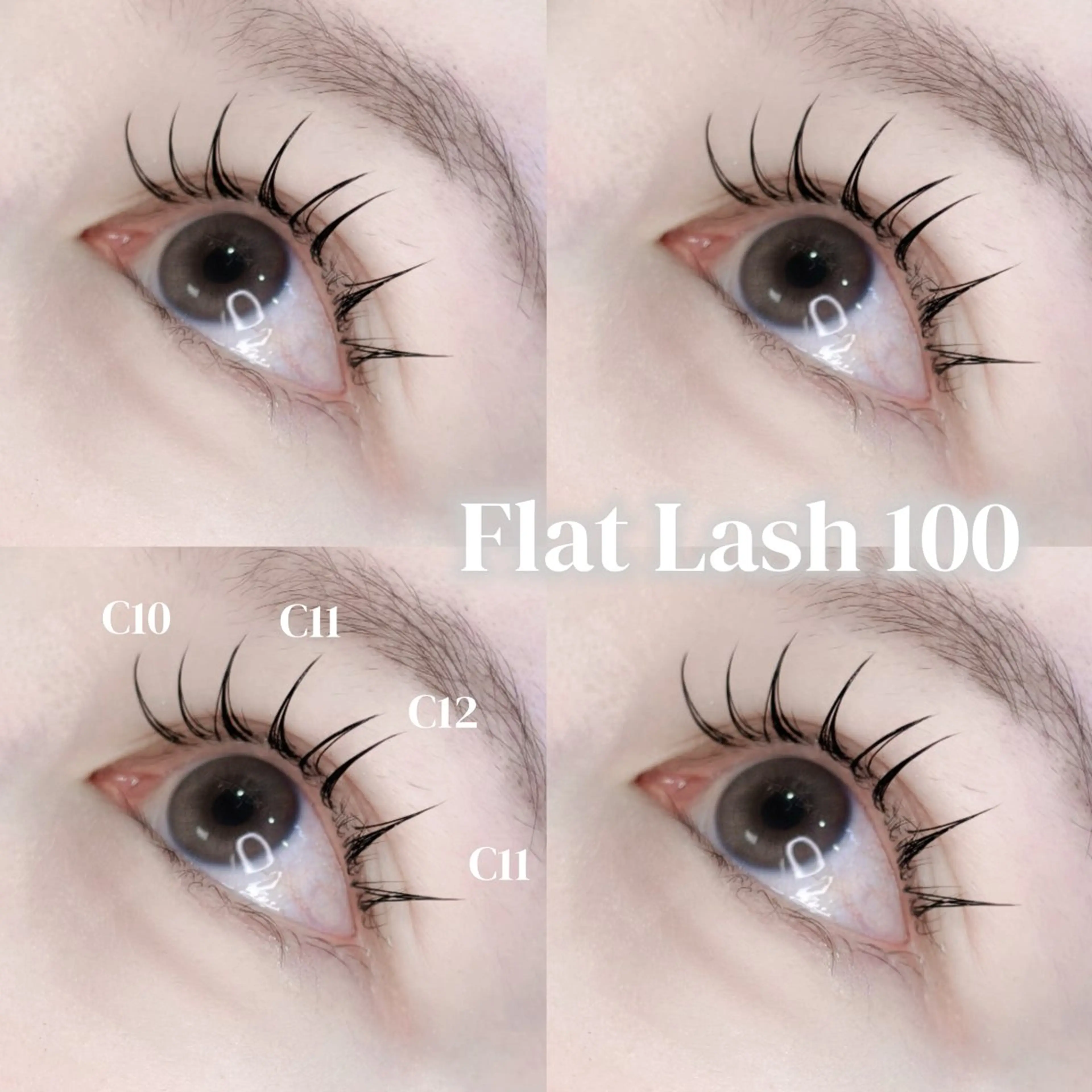 マツエク・マツパ キュート フラットラッシュ ‪‪OLIVIA 五十嵐  ‪‪❤︎‬のマツエク・マツパデザイン