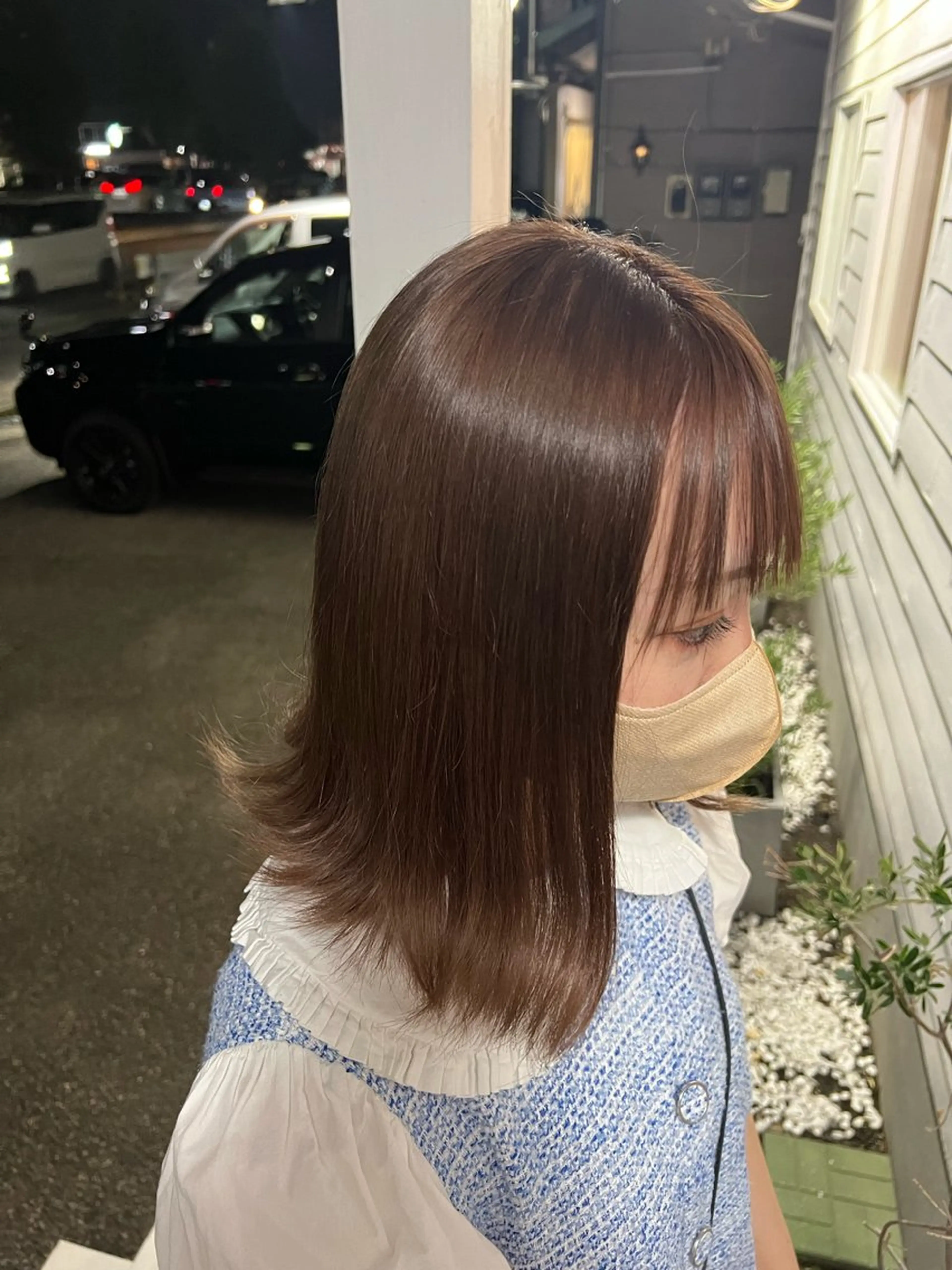 ミディアム カラー 【透明感ナチュラル】 ゆうせいのヘアスタイル