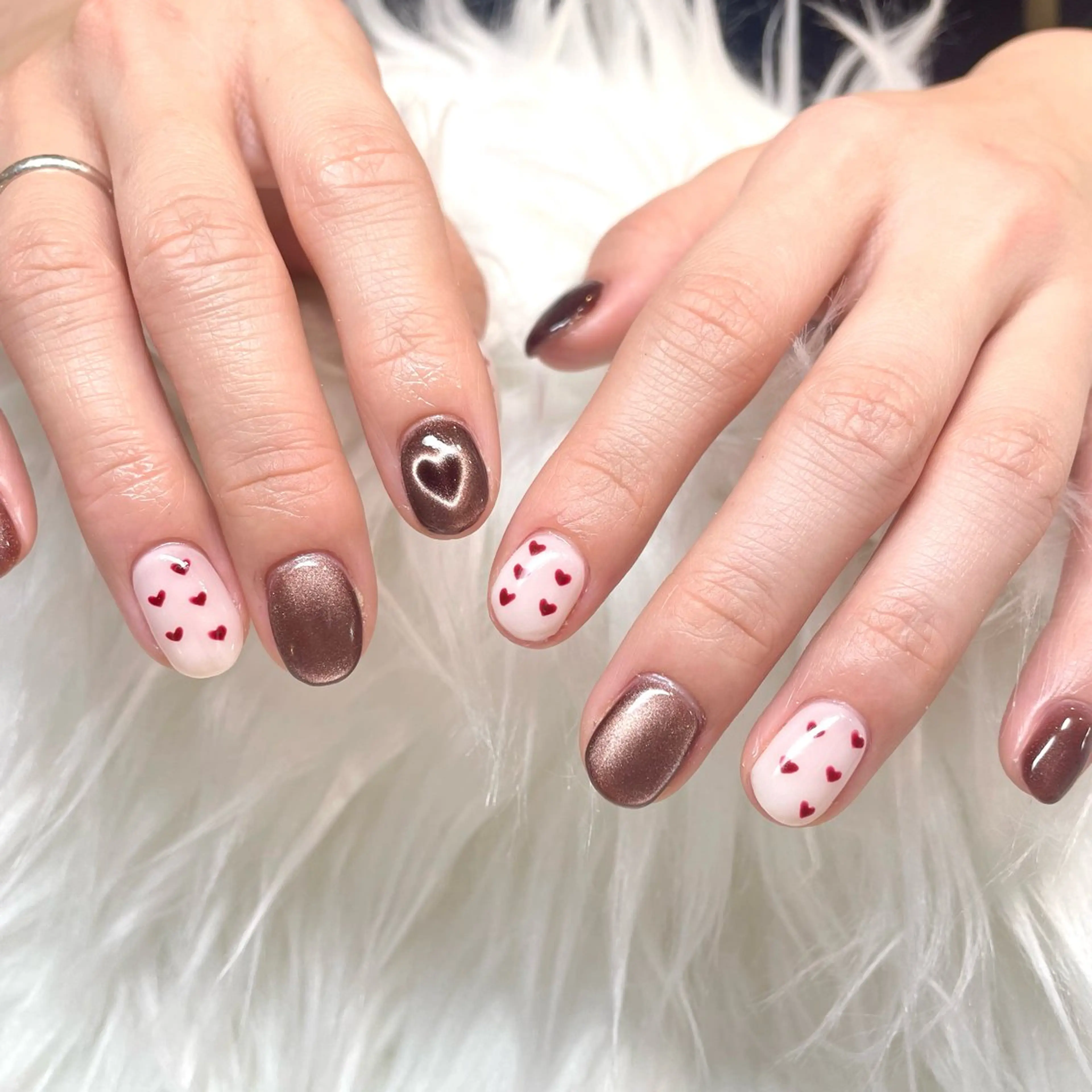 ネイル ハンドネイル 新井 ひなののネイルデザイン